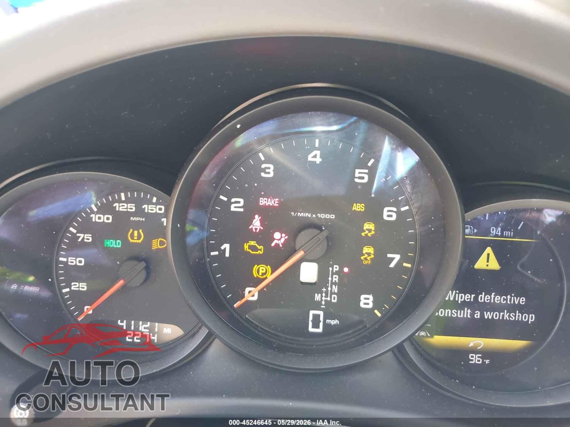 PORSCHE MACAN 2020 - WP1AA2A54LLB03236