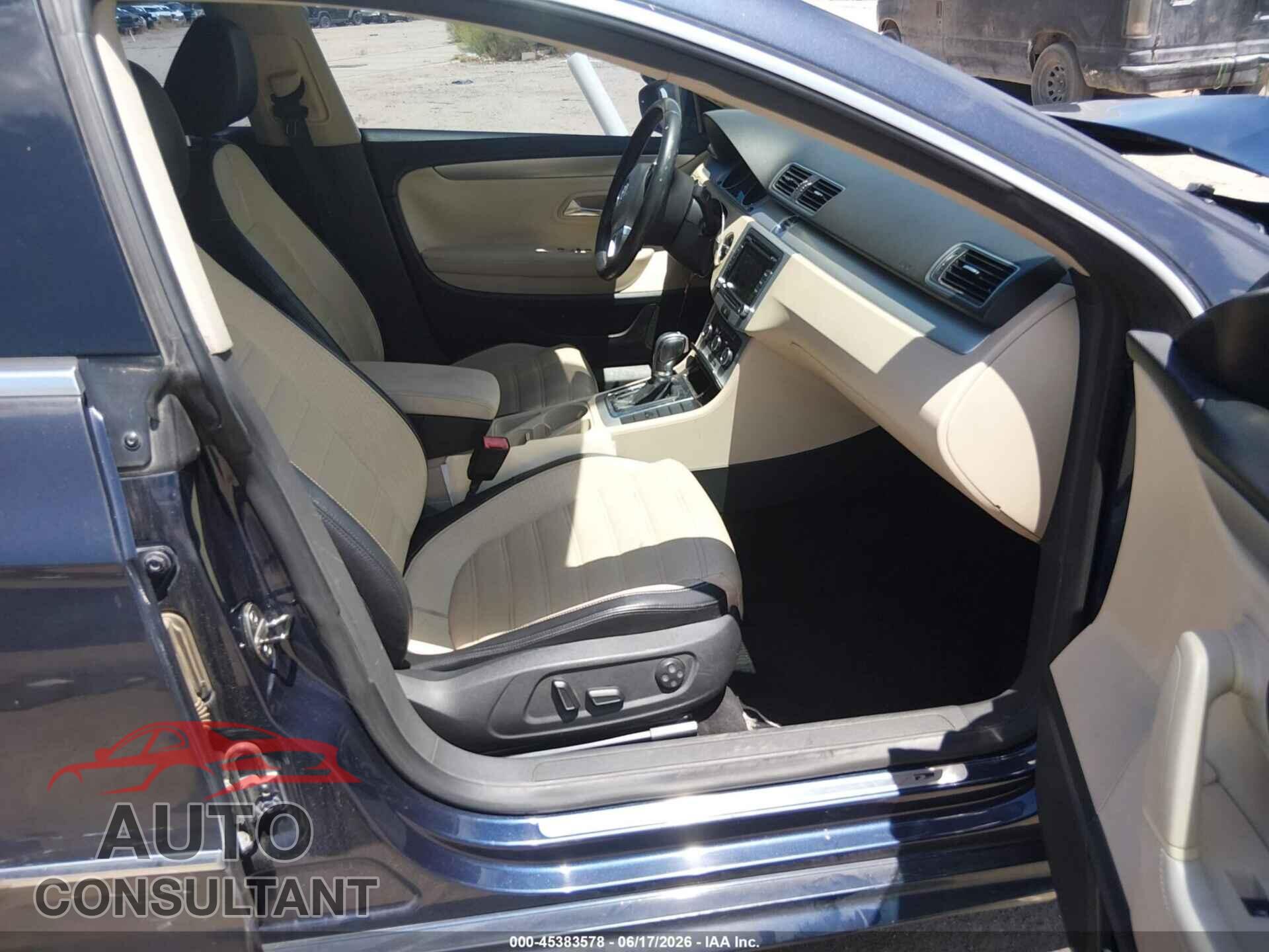 VOLKSWAGEN CC 2012 - WVWMP7AN3CE503304