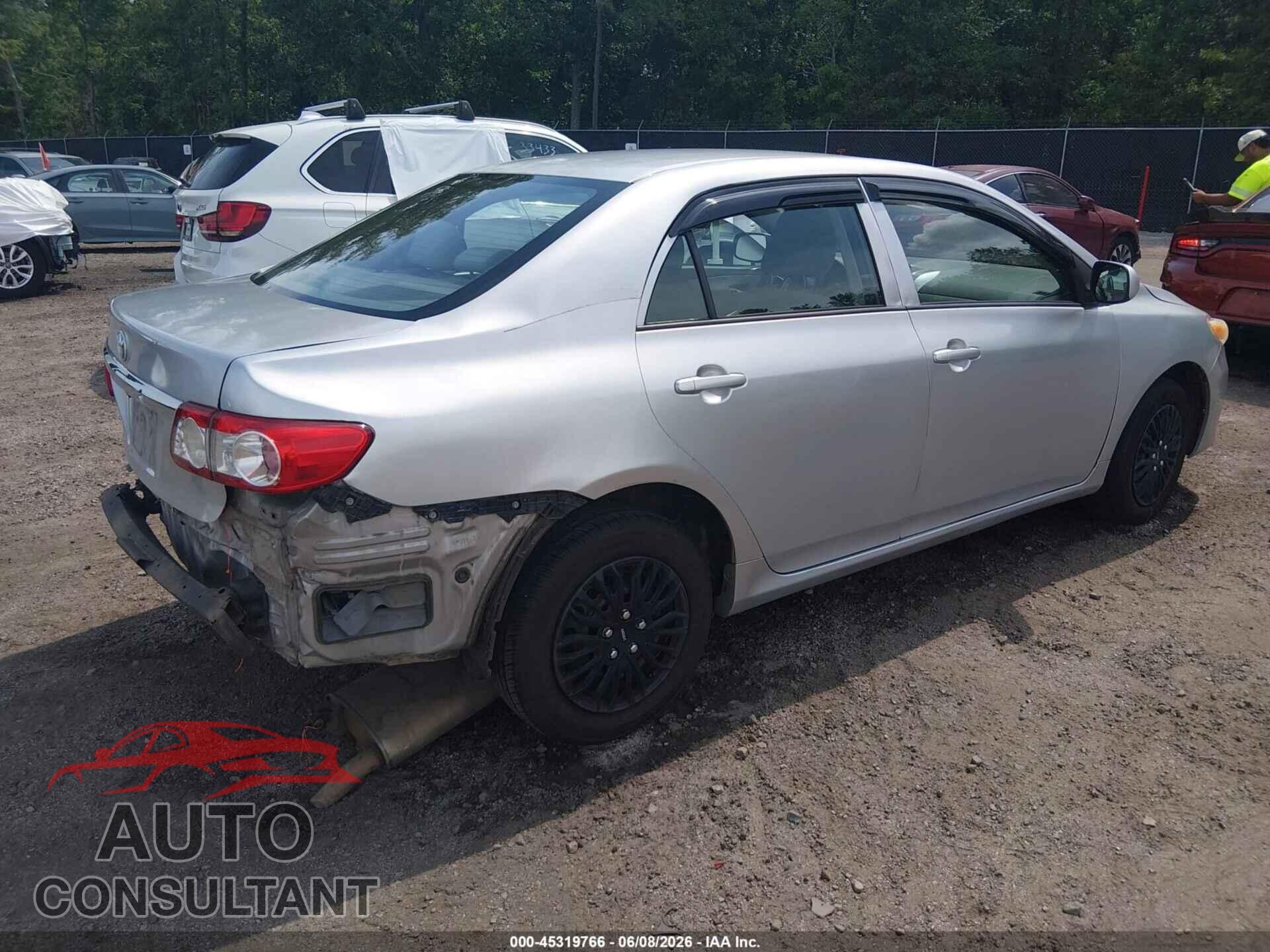 TOYOTA COROLLA 2012 - 5YFBU4EE3CP020598