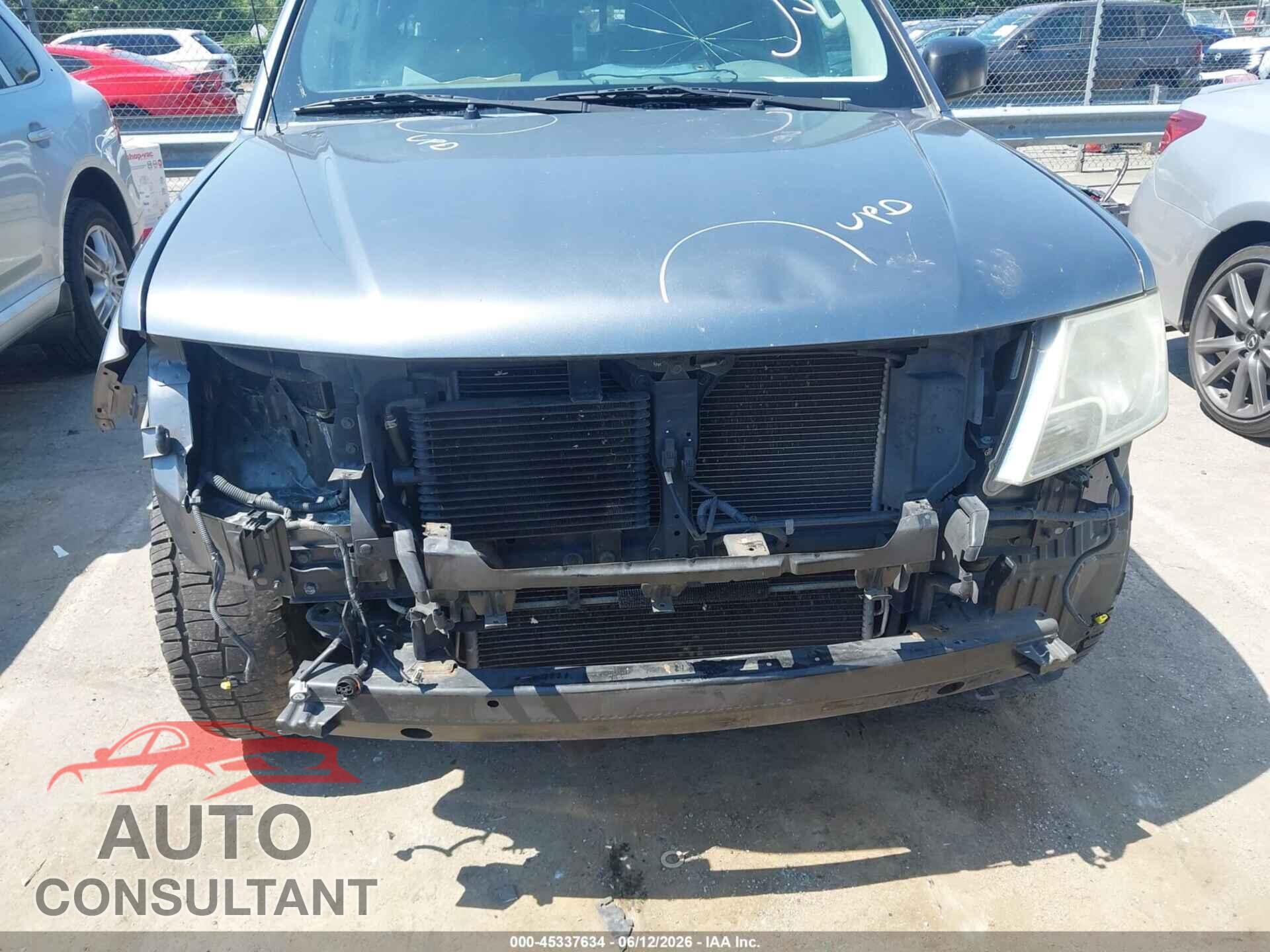 NISSAN FRONTIER 2016 - 1N6AD0ER6GN706478