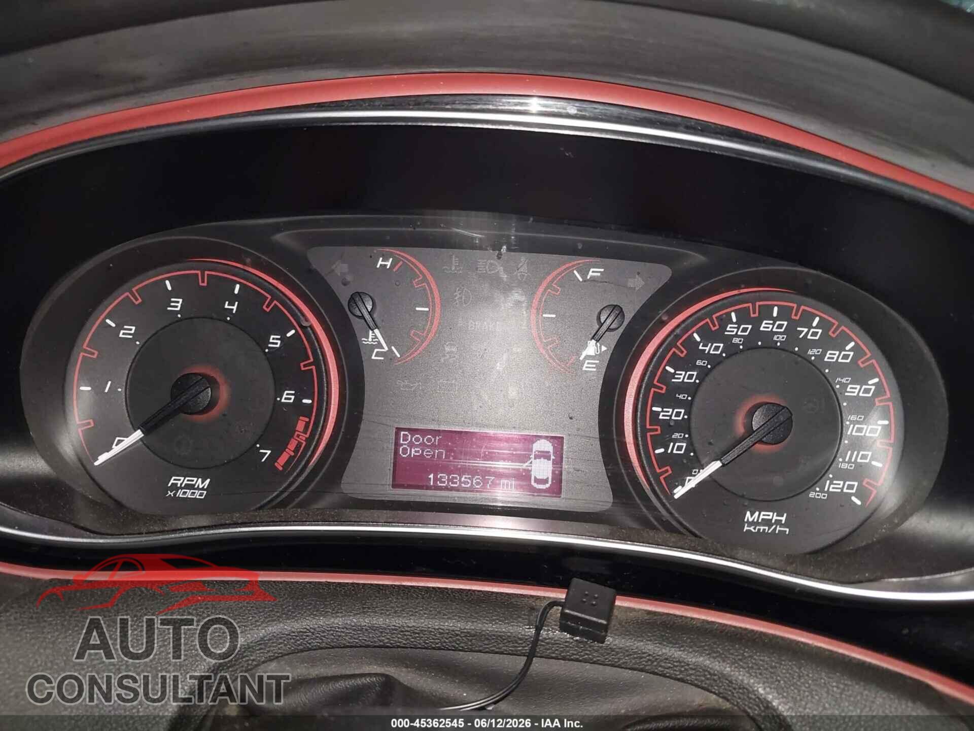 DODGE DART 2015 - 1C3CDFBBXFD336862