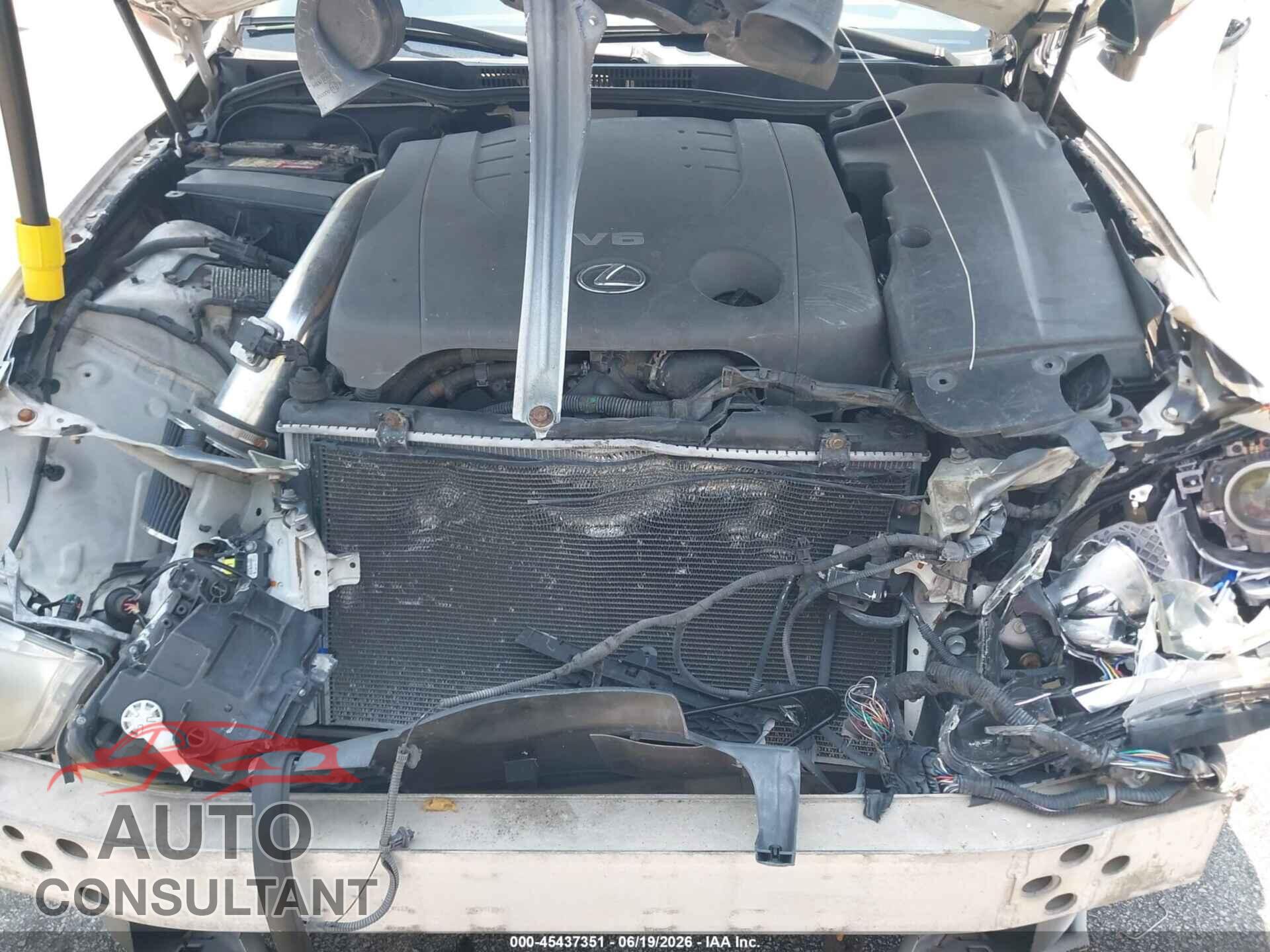 LEXUS IS 250 2010 - JTHBF5C25A5110689
