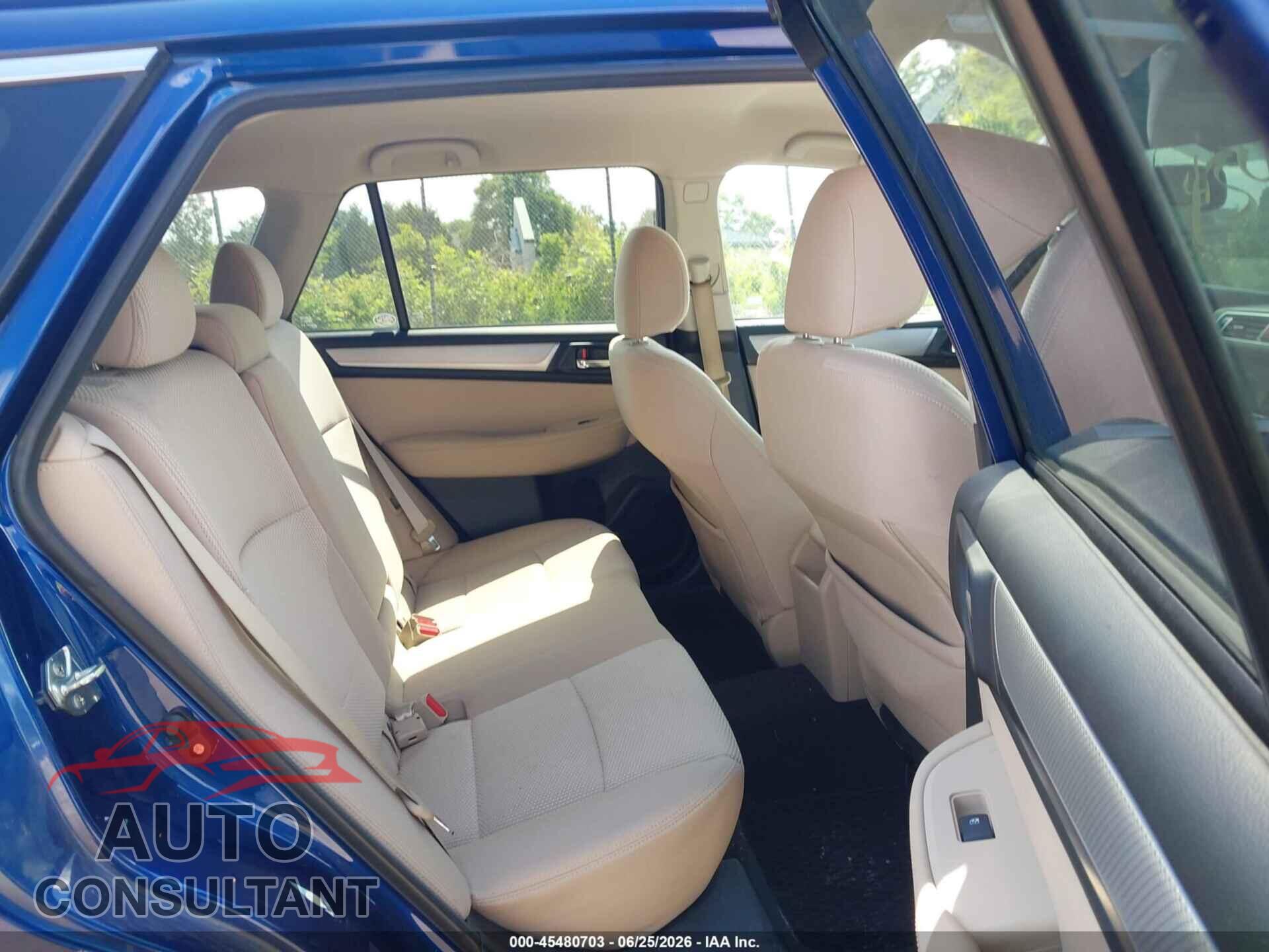 SUBARU OUTBACK 2016 - 4S4BSBFC1G3230635