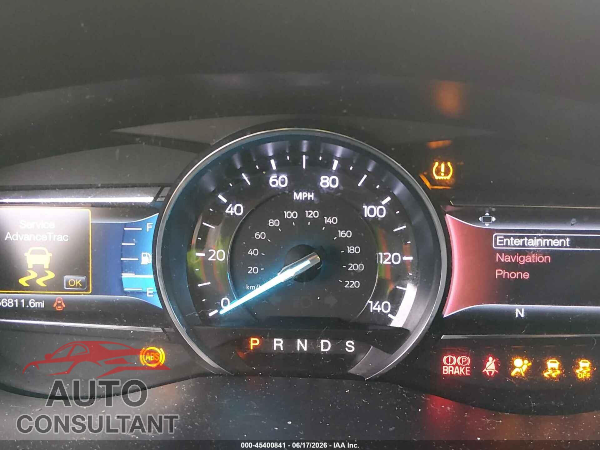 FORD EXPLORER 2017 - 1FM5K7DH3HGC08543