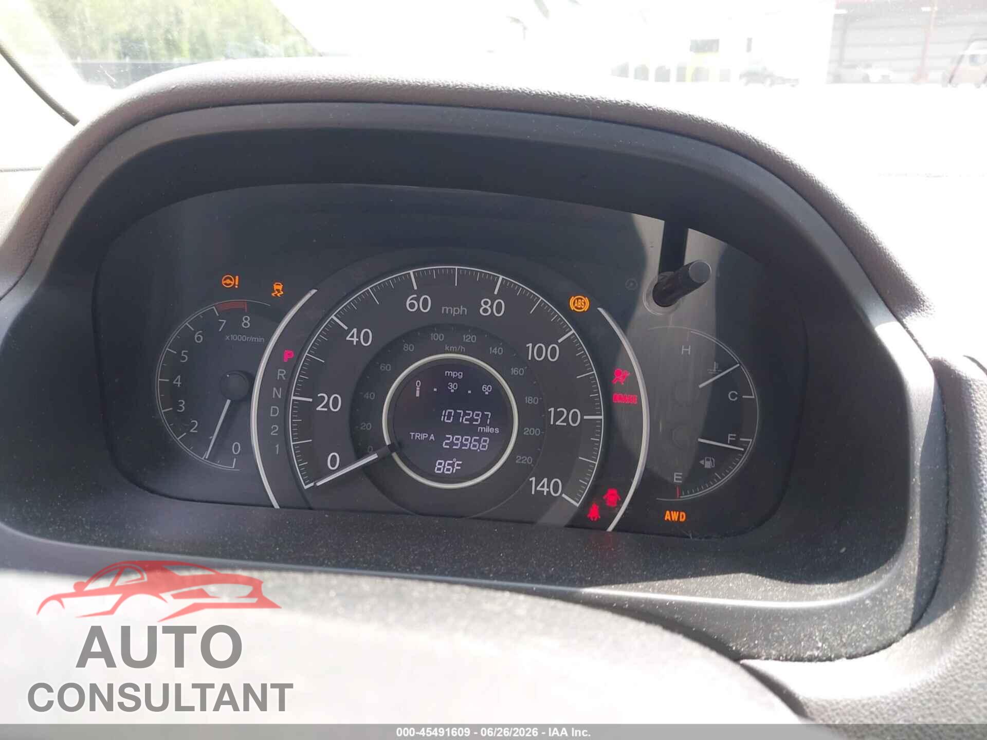 HONDA CR-V 2012 - 2HKRM4H70CH612338