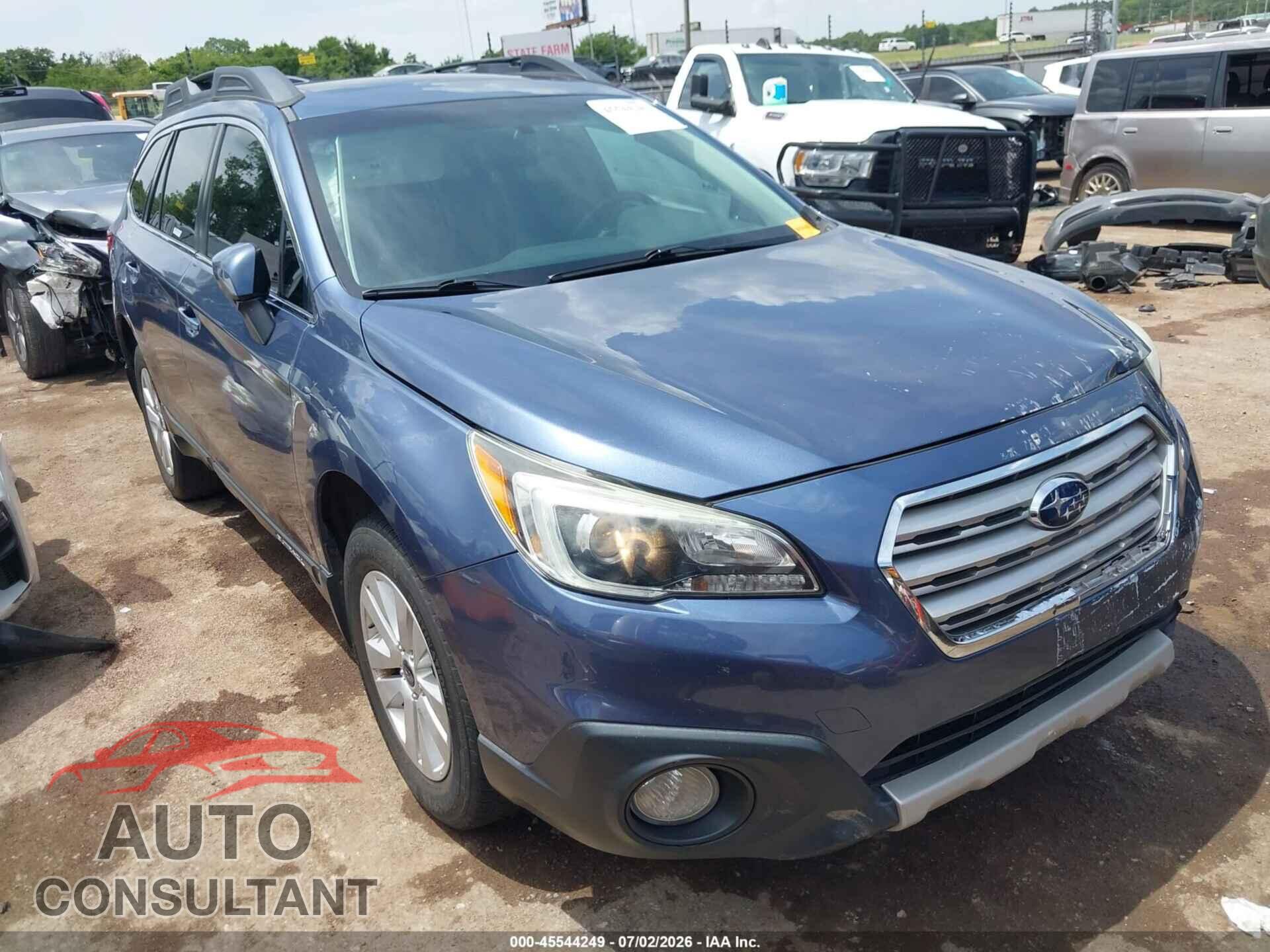 SUBARU OUTBACK 2017 - 4S4BSADC0H3282482