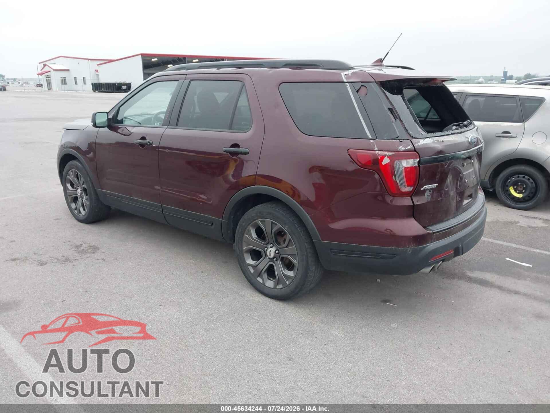 FORD EXPLORER 2018 - 1FM5K8GT9JGA67926