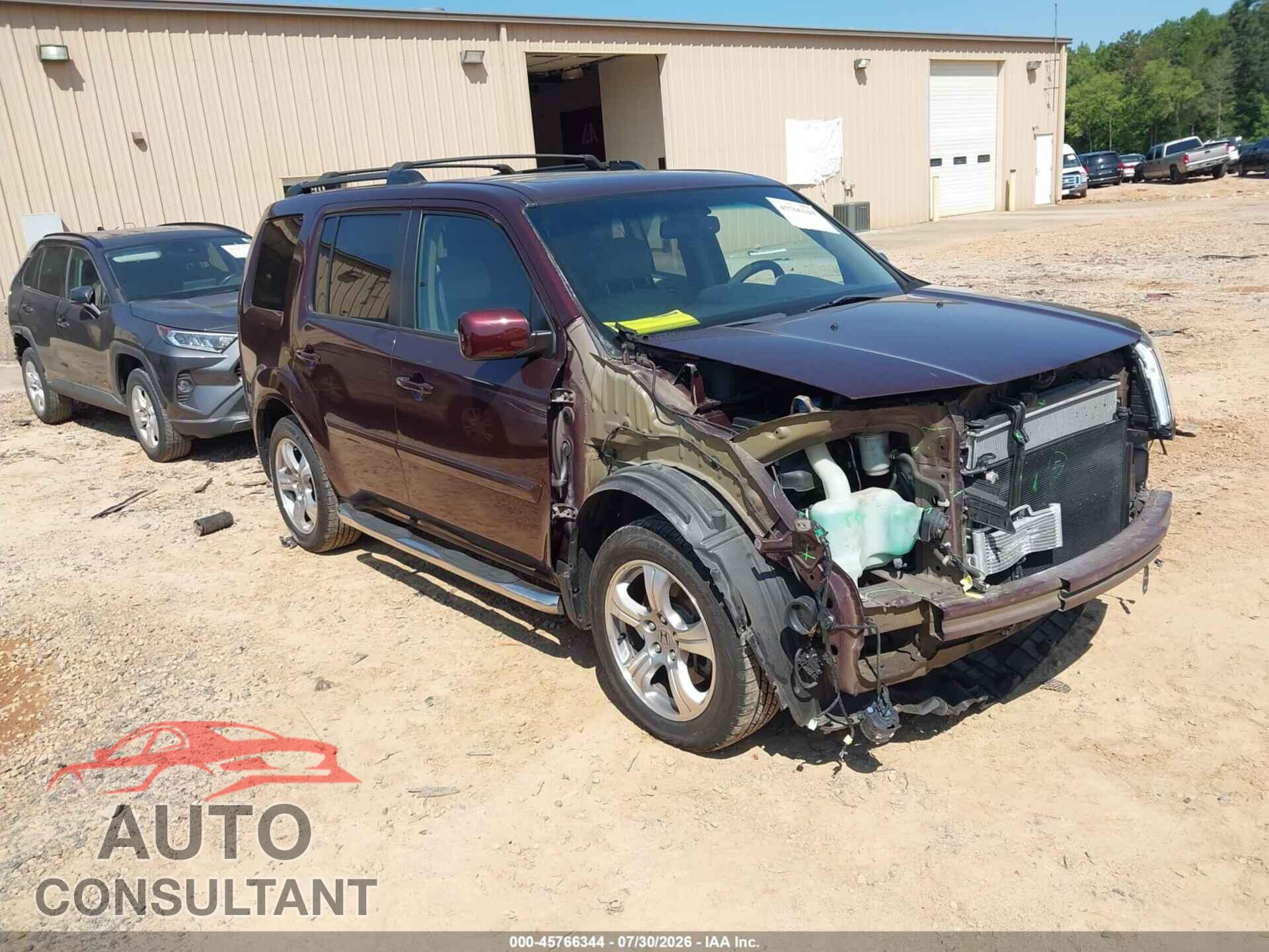 HONDA PILOT 2015 - 5FNYF4H5XFB073122