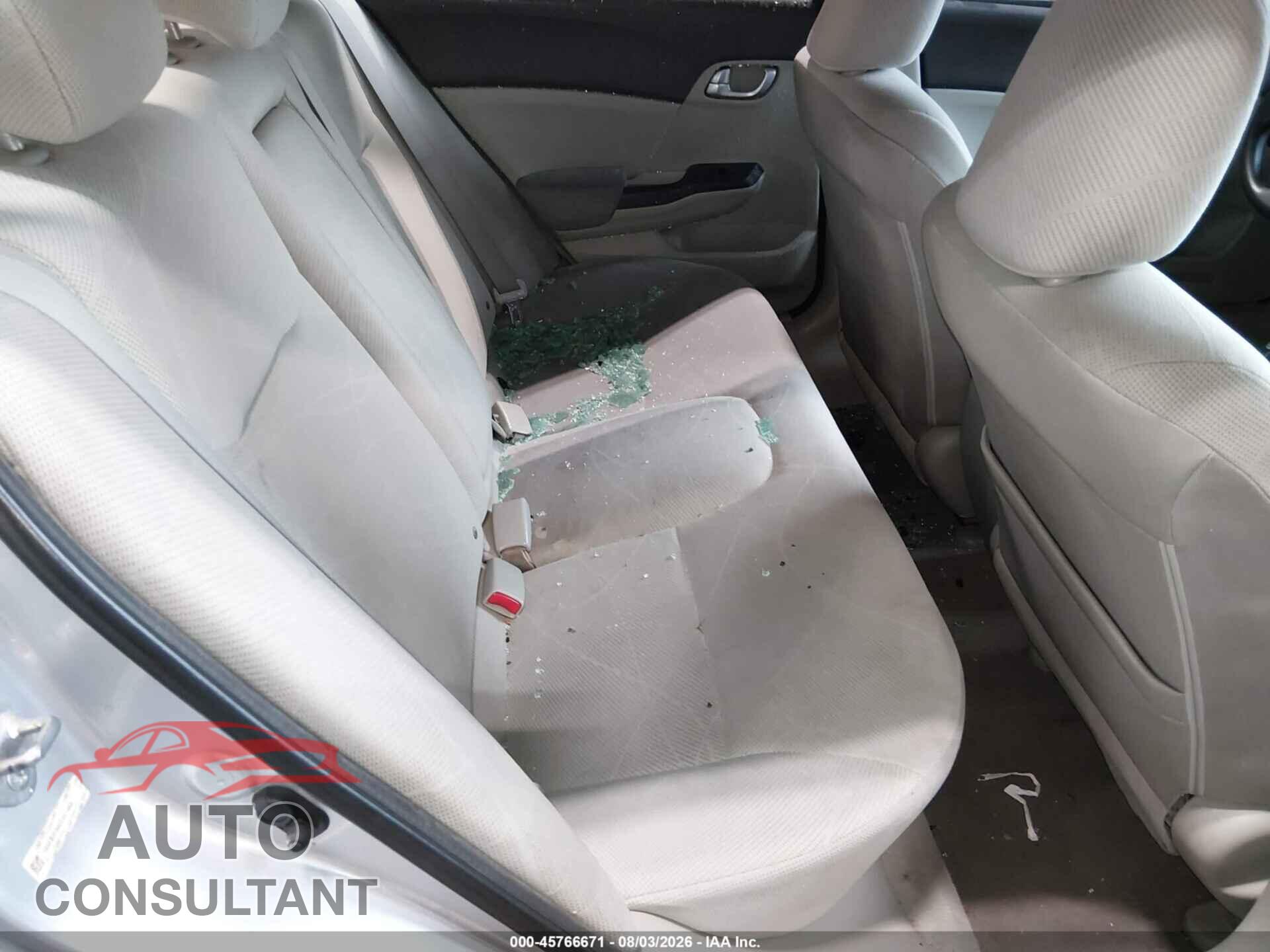 HONDA CIVIC 2012 - 19XFB2F86CE051463