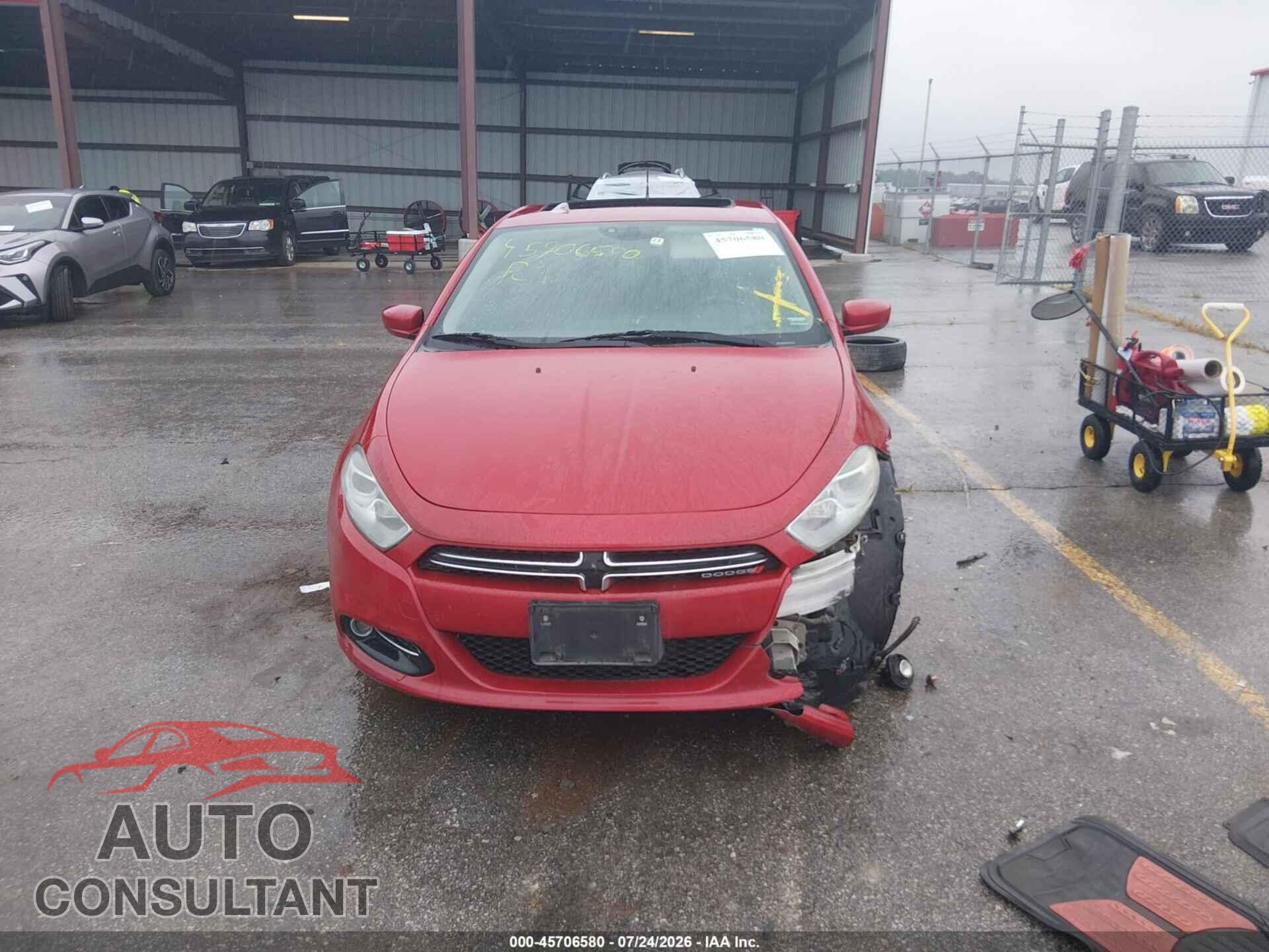 DODGE DART 2014 - 1C3CDFCB7ED668223