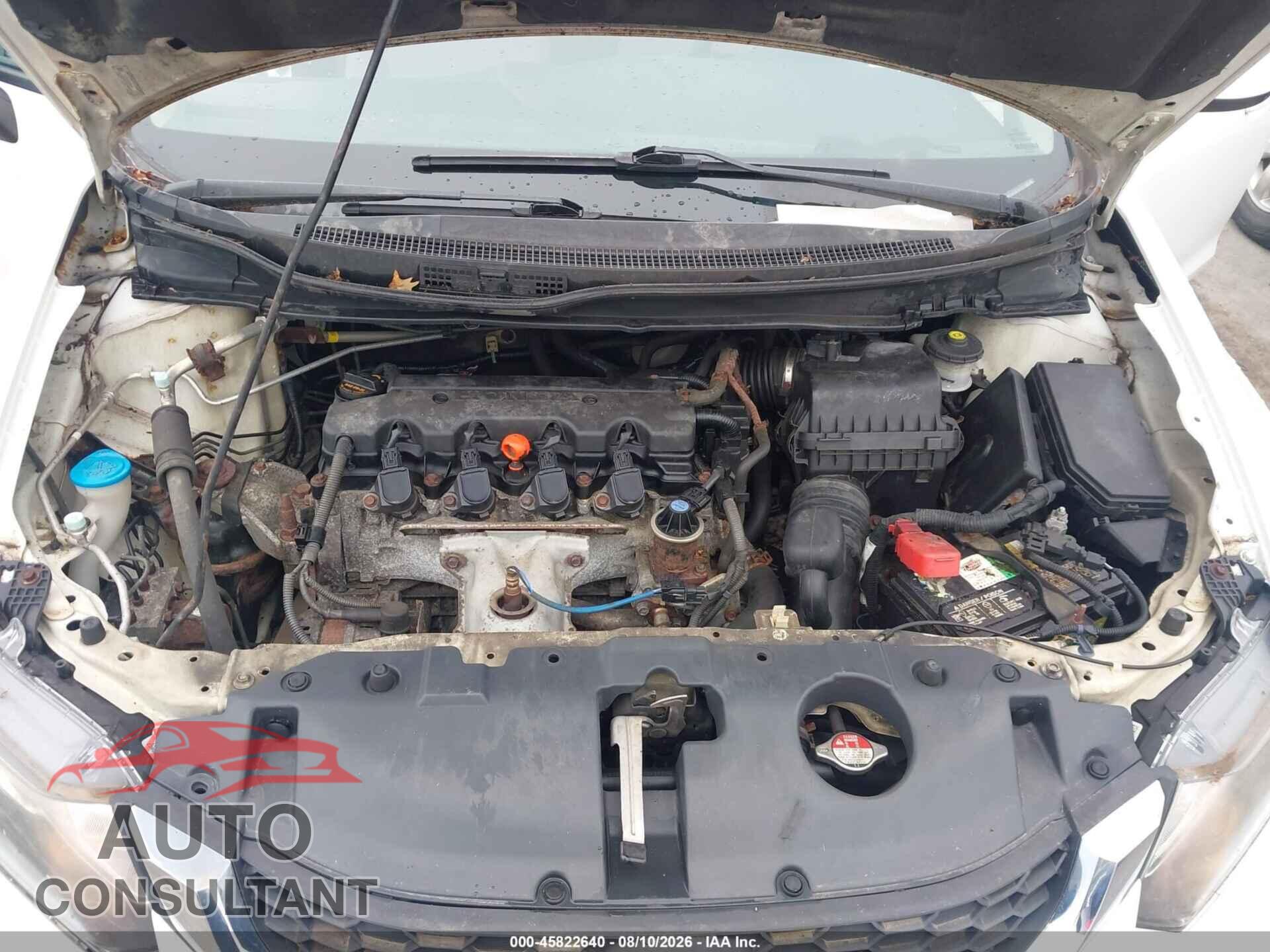 HONDA CIVIC 2013 - 2HGFB2F53DH599952