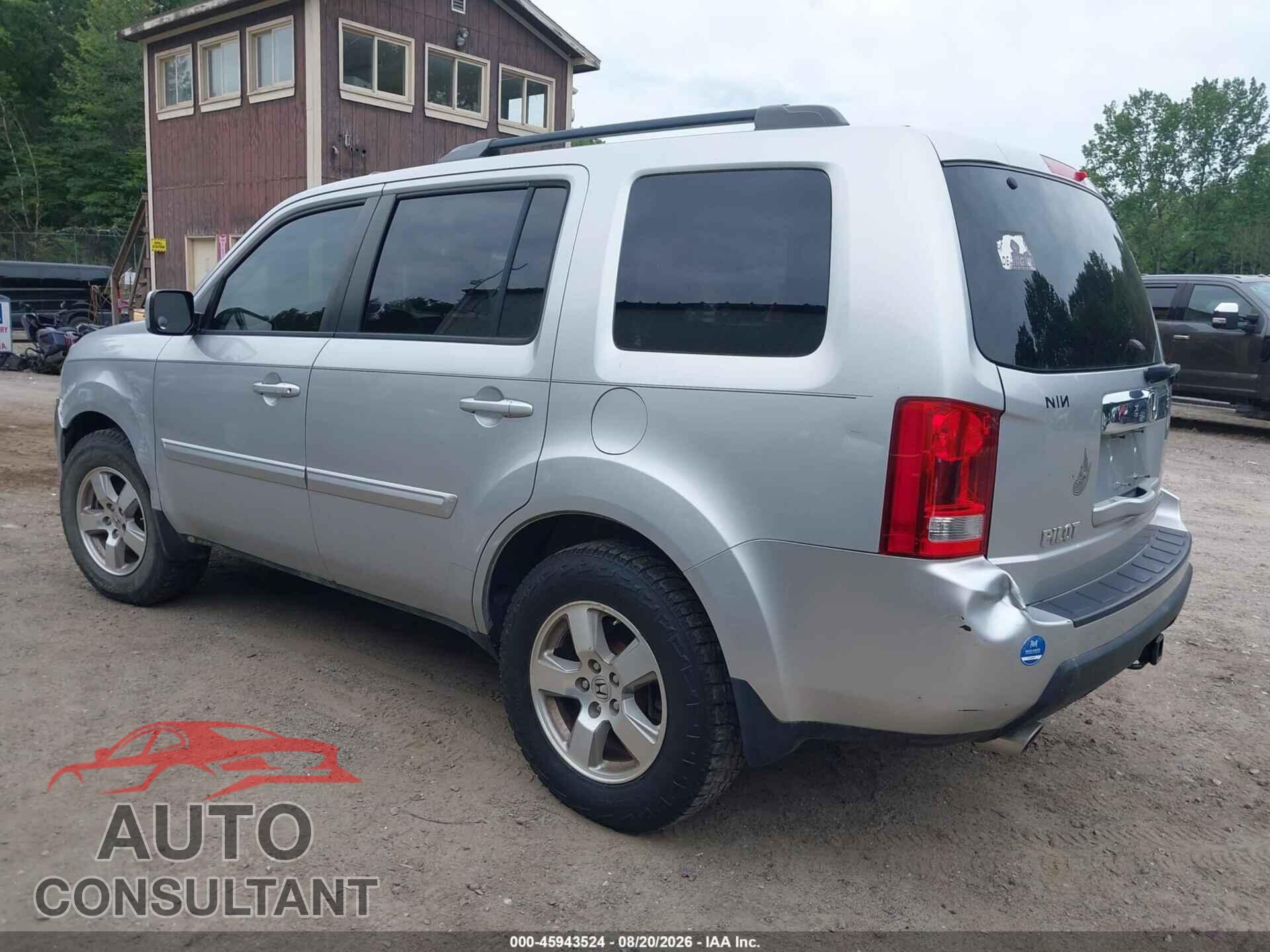 HONDA PILOT 2011 - 5FNYF3H61BB041317