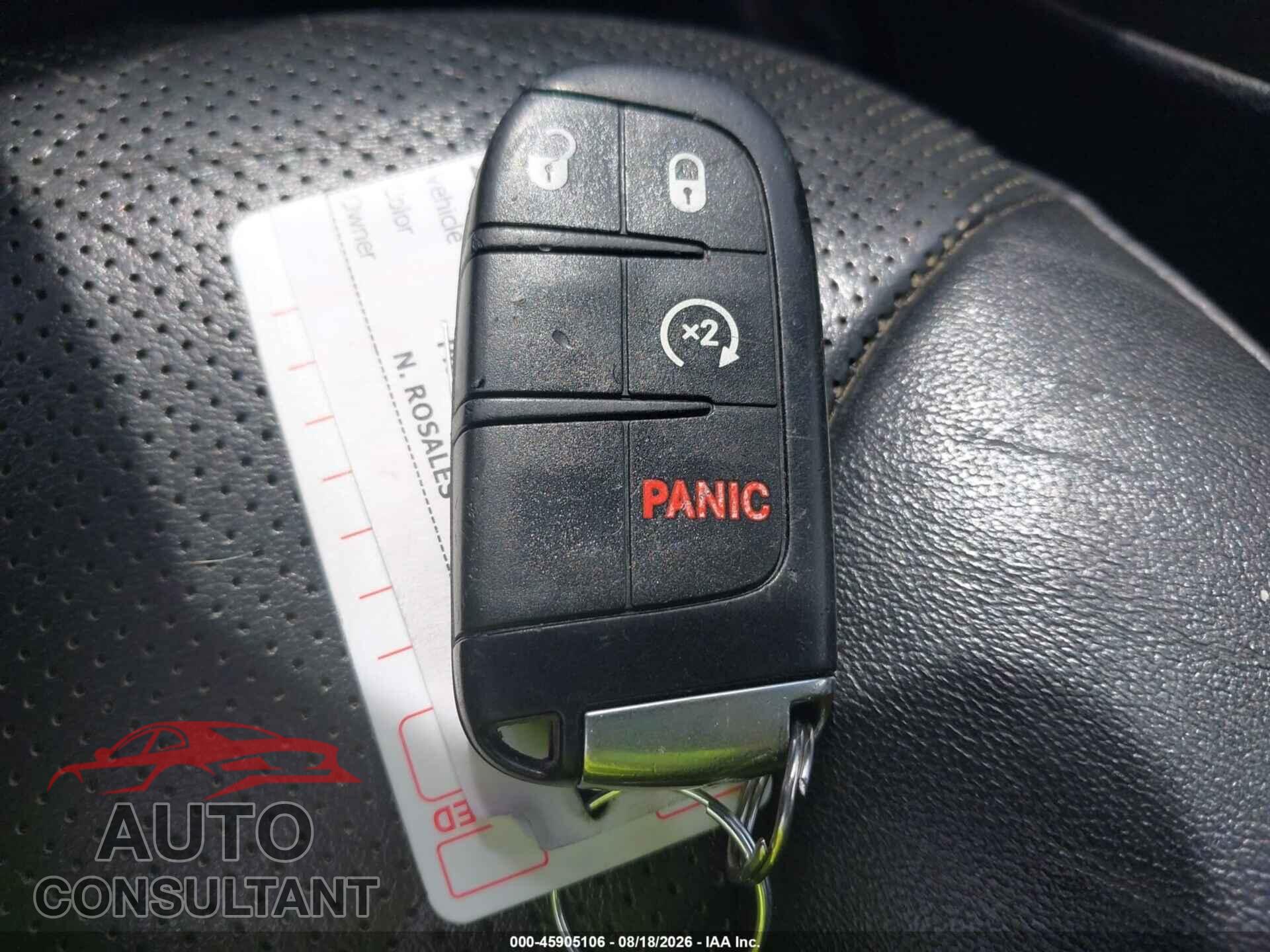 DODGE JOURNEY 2017 - 3C4PDDEG1HT623836