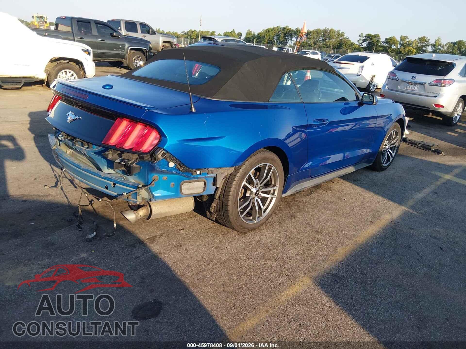 FORD MUSTANG 2017 - 1FATP8UH9H5326942