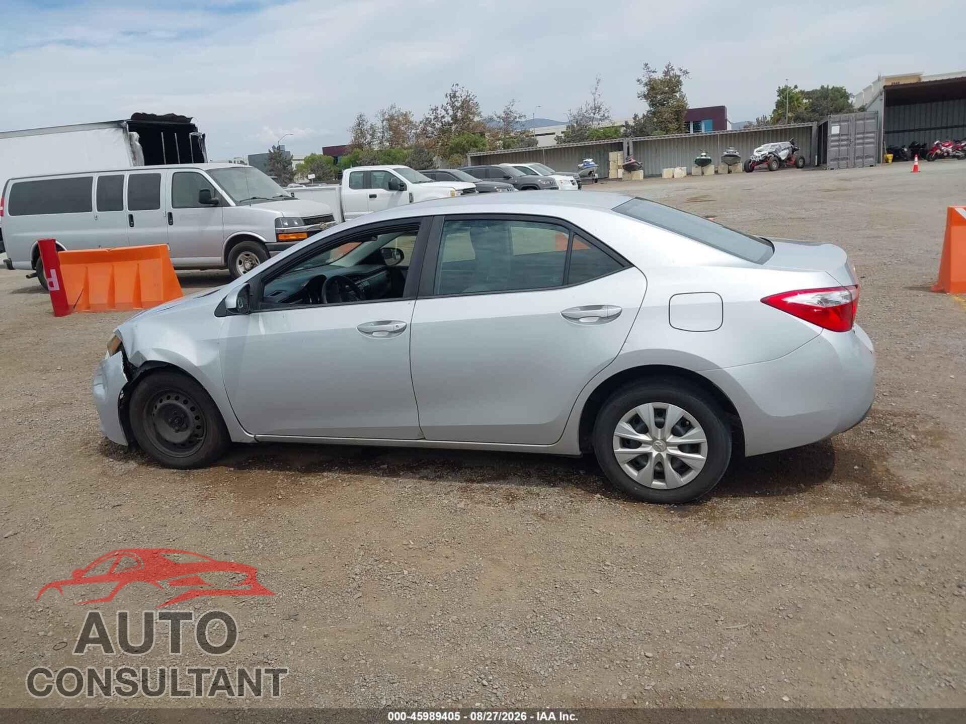 TOYOTA COROLLA 2014 - 2T1BURHE1EC106438