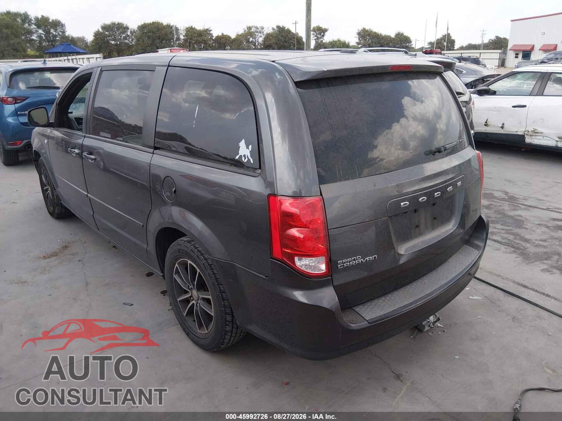 DODGE GRAND CARAVAN 2014 - 2C4RDGCG5ER374128
