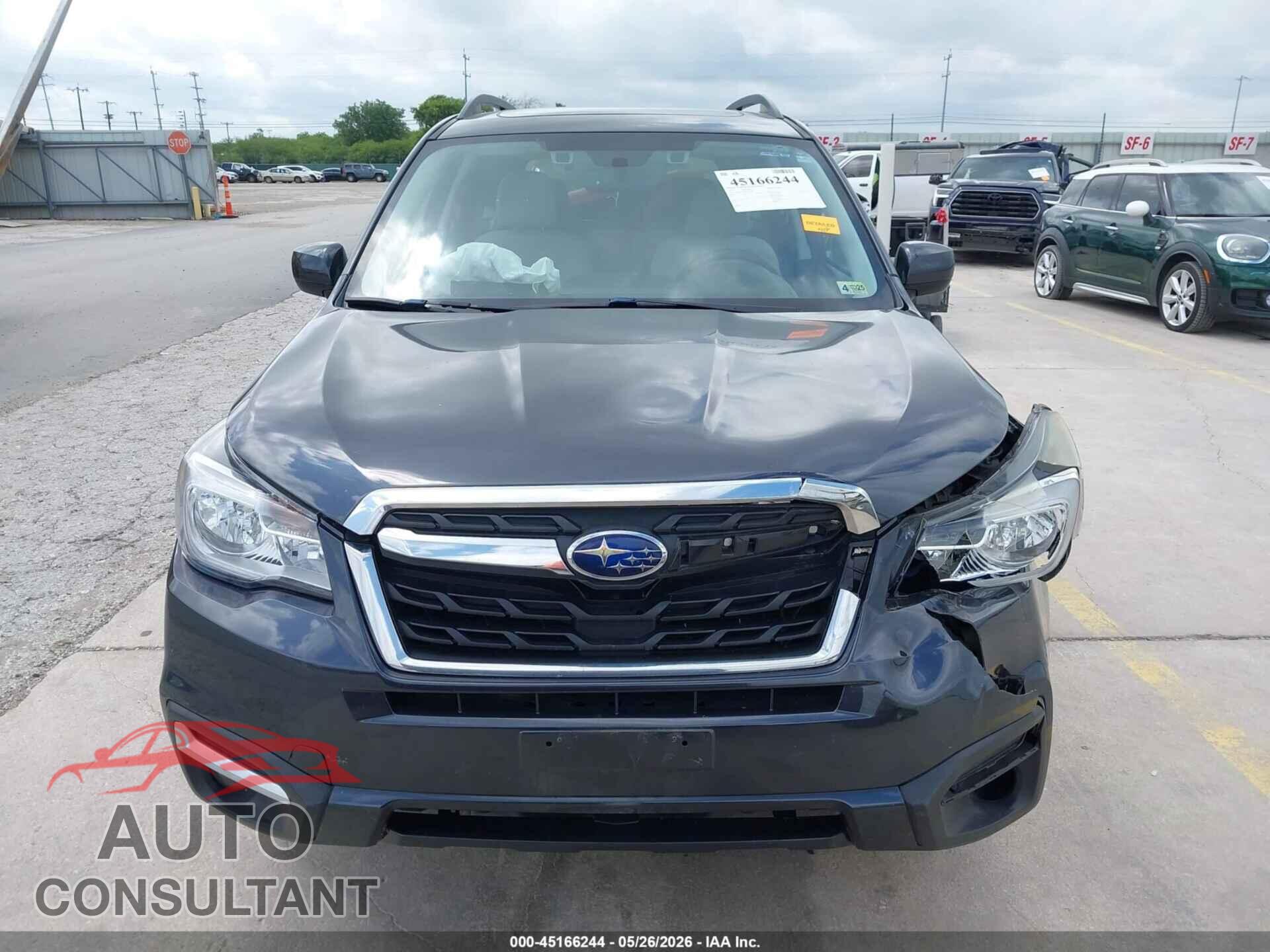 SUBARU FORESTER 2017 - JF2SJAGC7HH550029