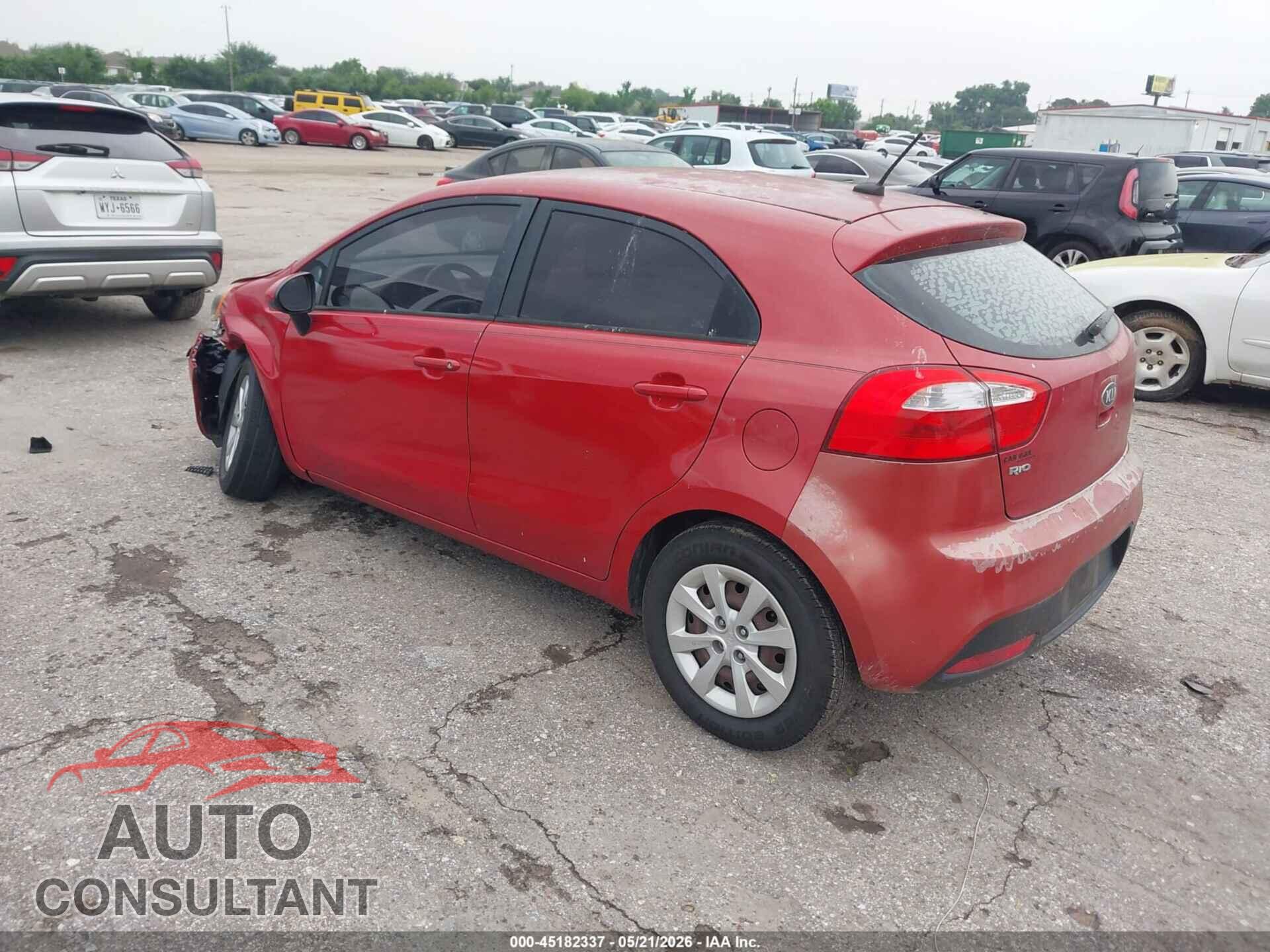 KIA RIO 2013 - KNADM5A34D6301074