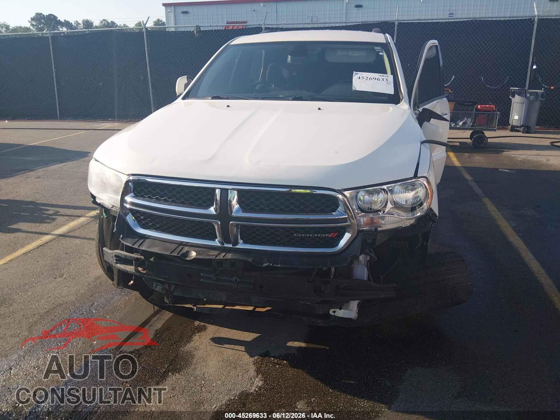 DODGE DURANGO 2012 - 1C4SDHDT1CC204888