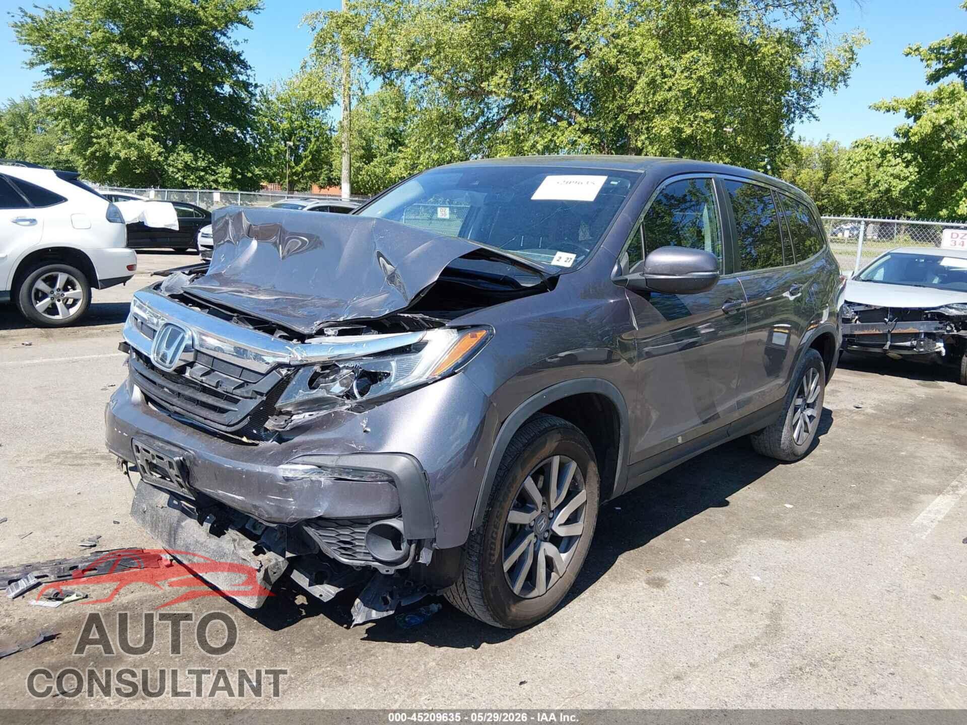 HONDA PILOT 2022 - 5FNYF6H56NB033615