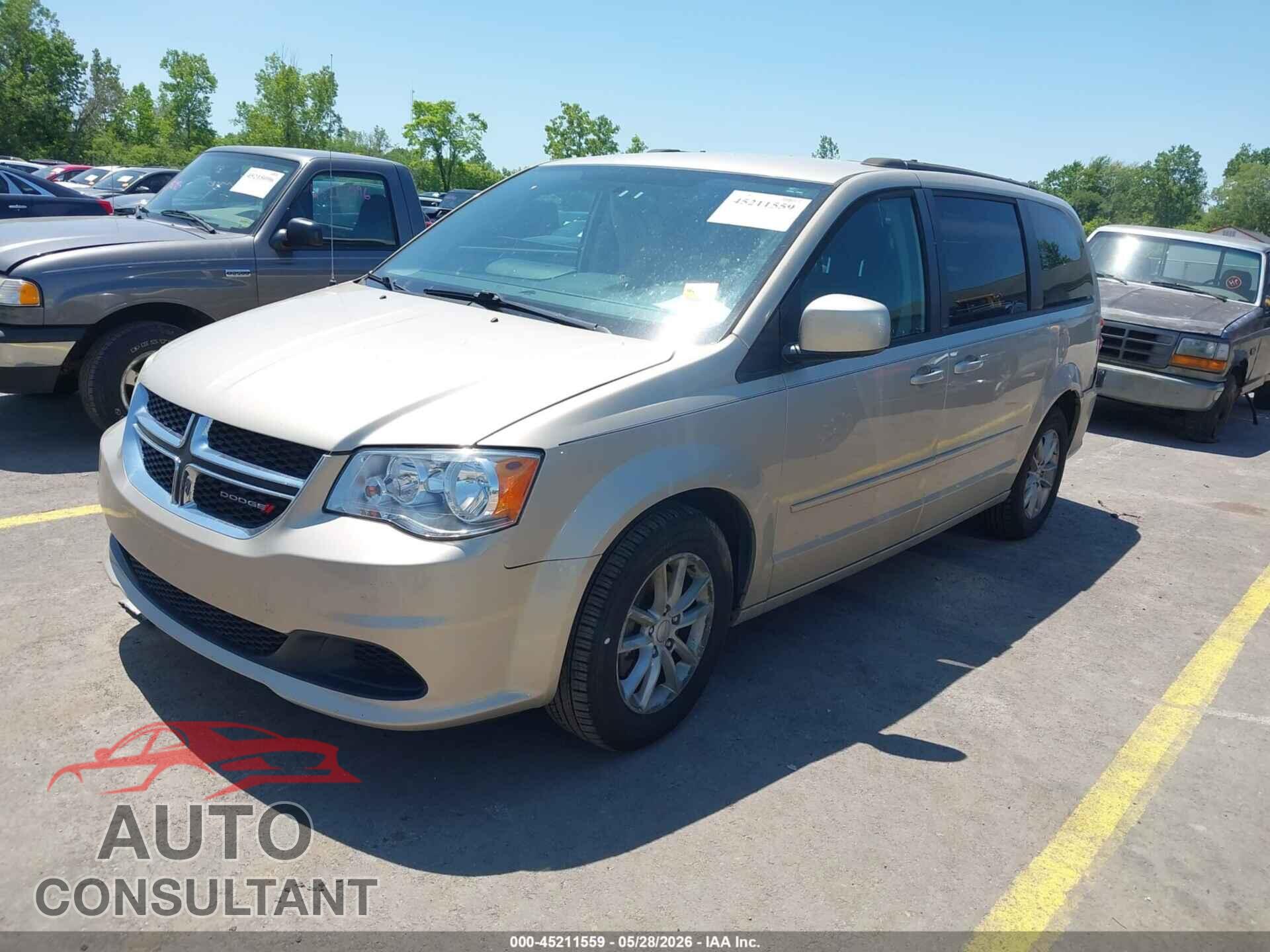 DODGE GRAND CARAVAN 2014 - 2C4RDGCG7ER347433