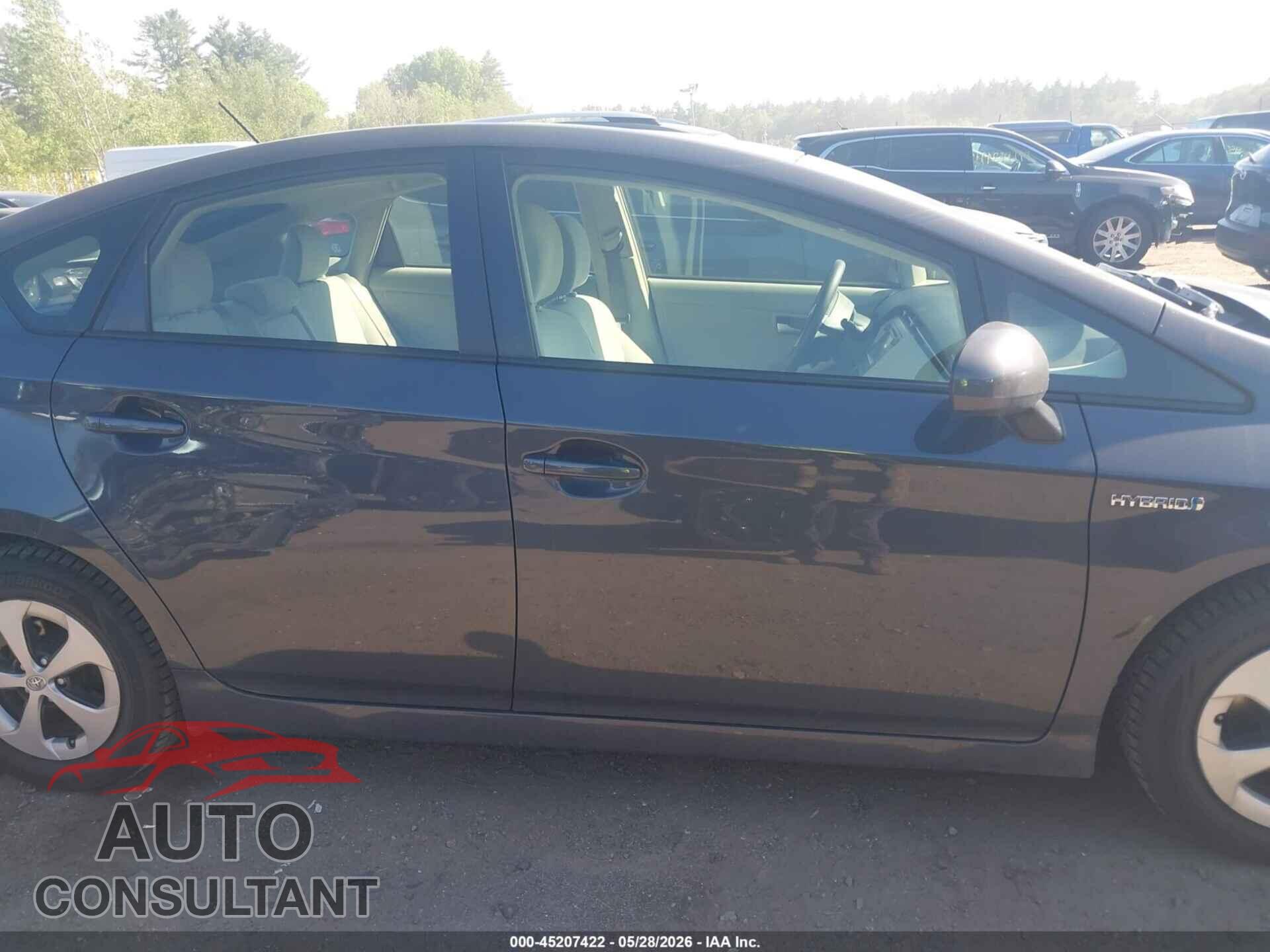 TOYOTA PRIUS 2013 - JTDKN3DU9D5631010
