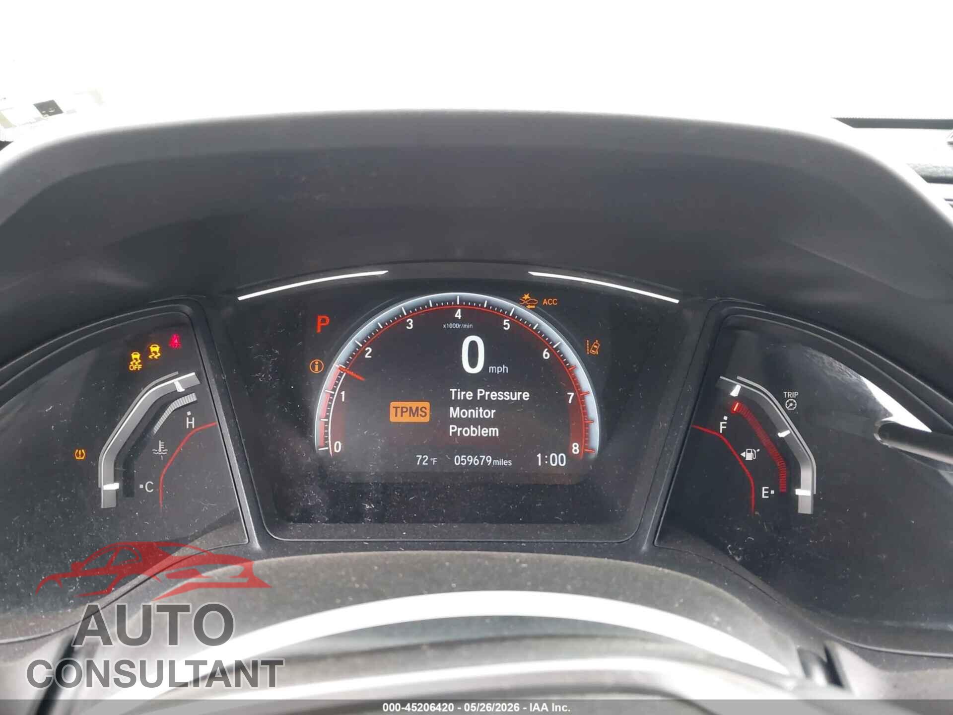 HONDA CIVIC 2020 - SHHFK7H4XLU416274