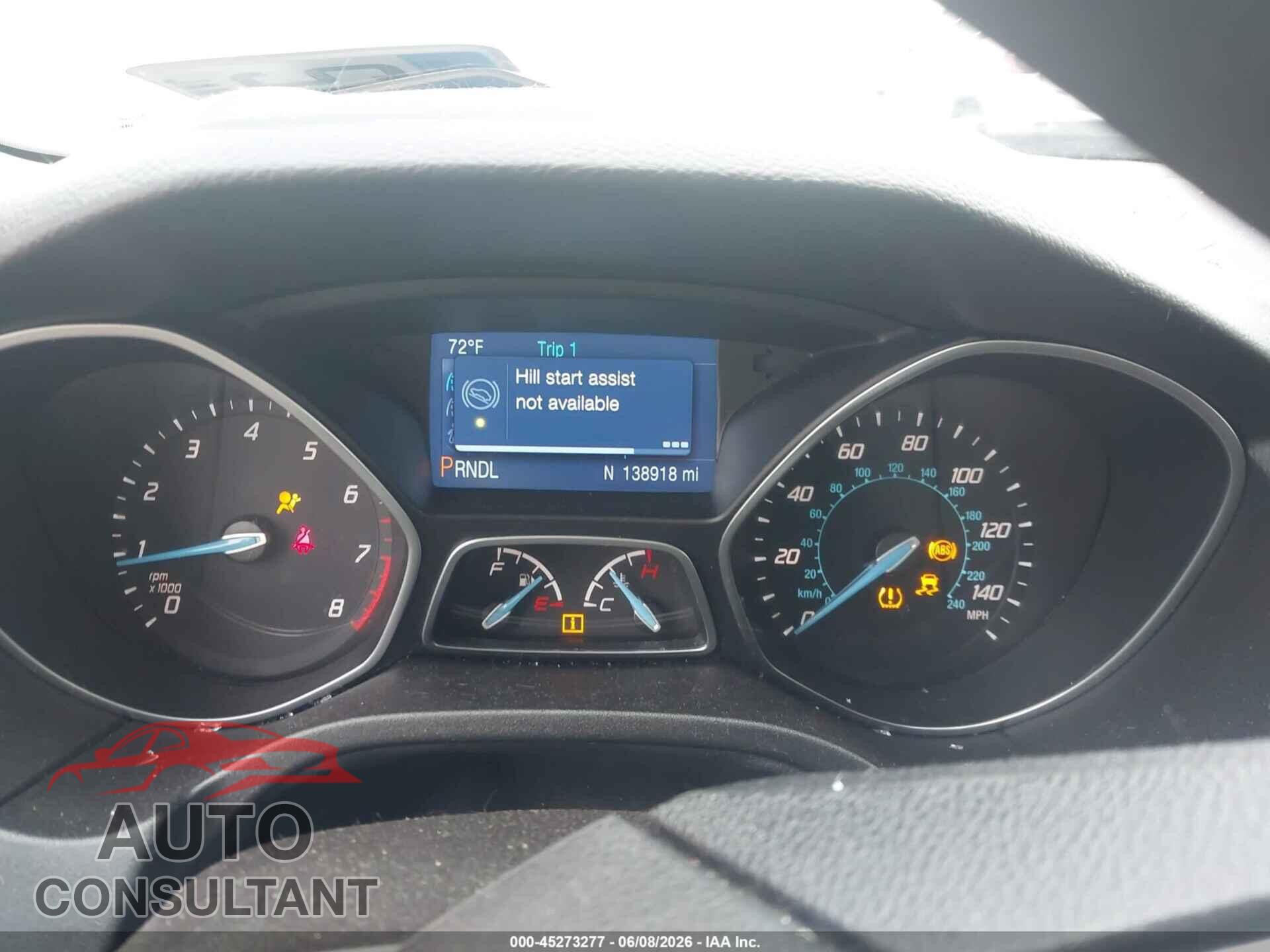 FORD FOCUS 2014 - 1FADP3F20EL318042