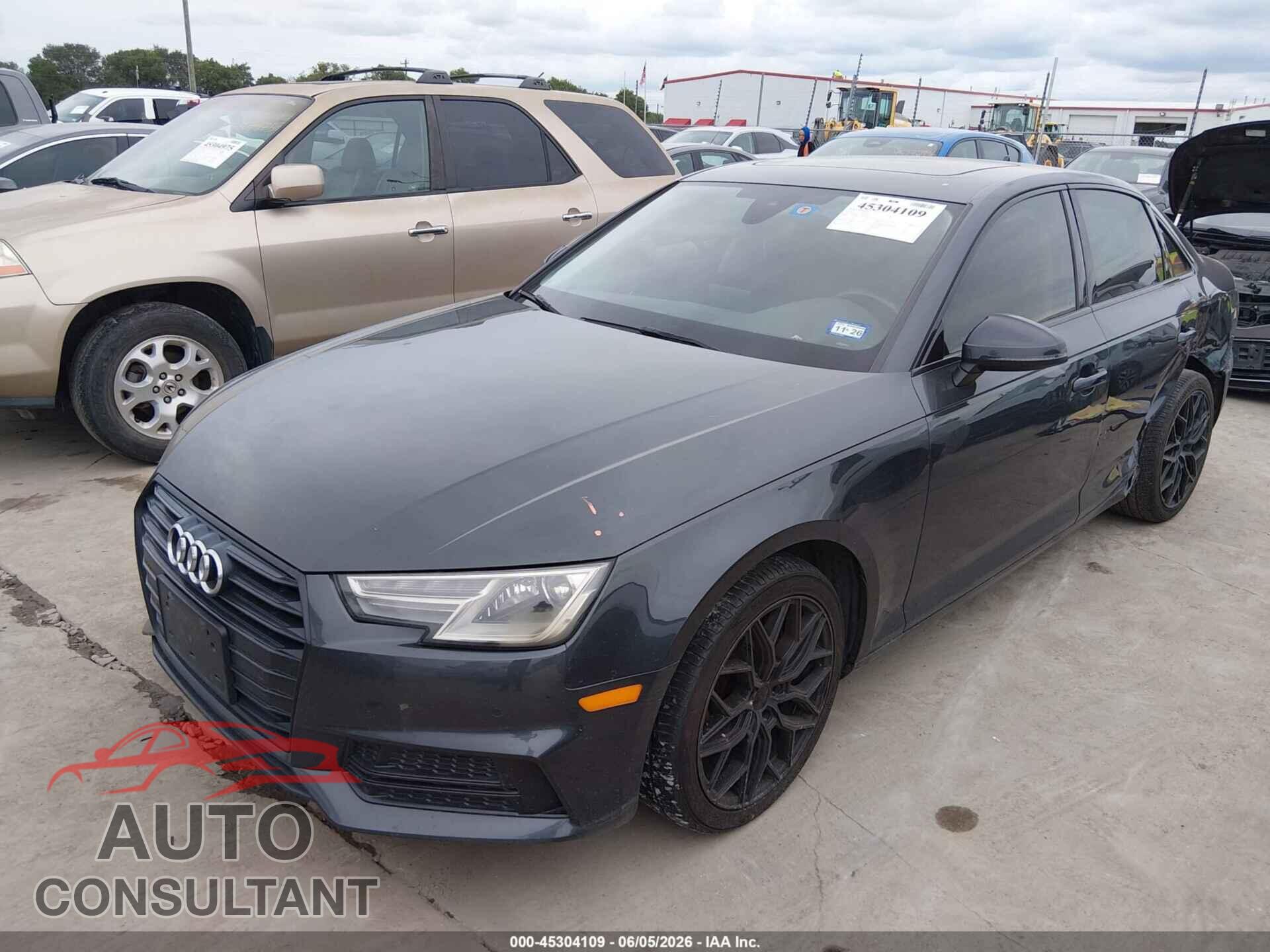 AUDI A4 2019 - WAUGMAF47KN012054