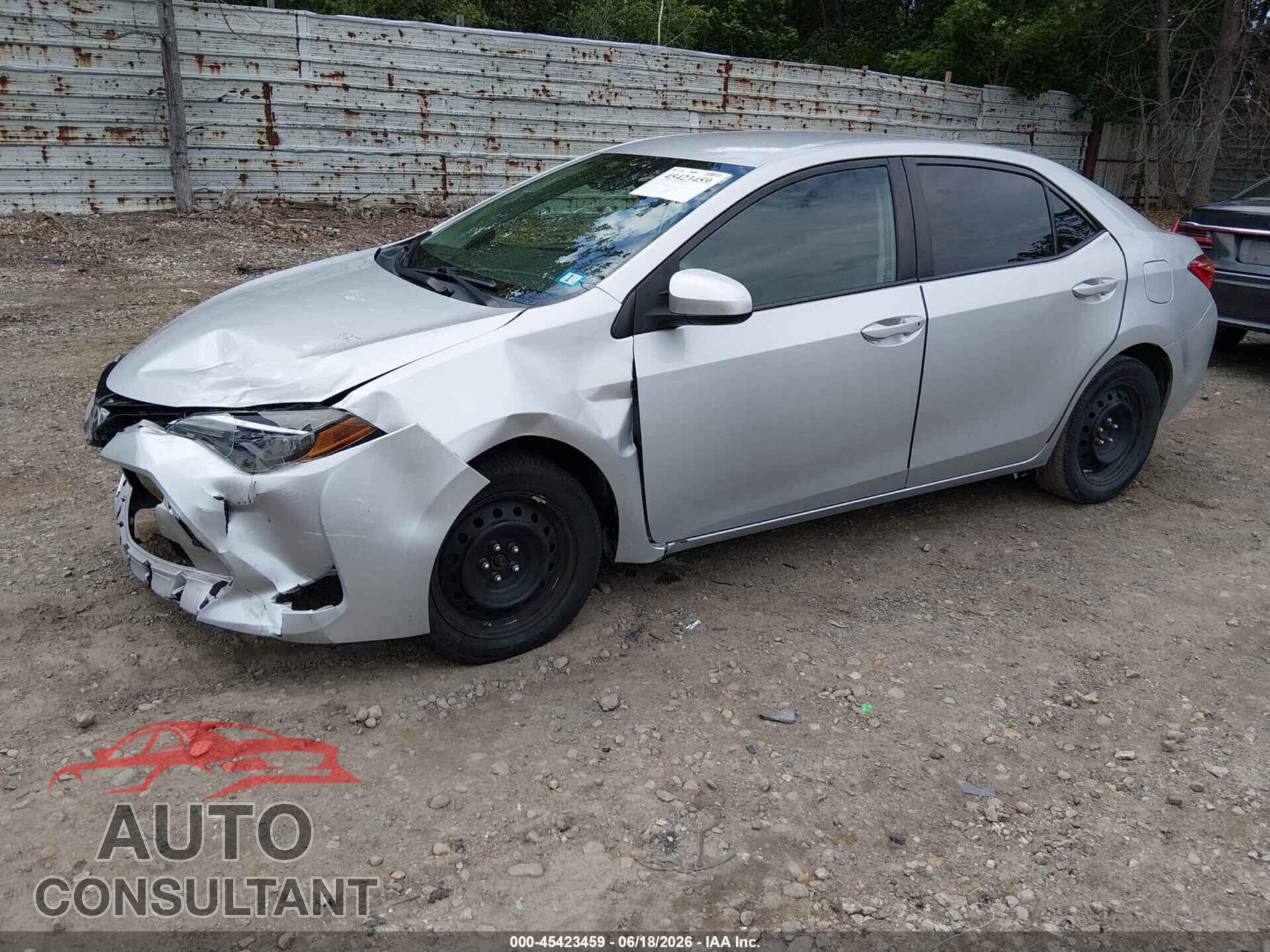 TOYOTA COROLLA 2017 - 2T1BURHEXHC941121