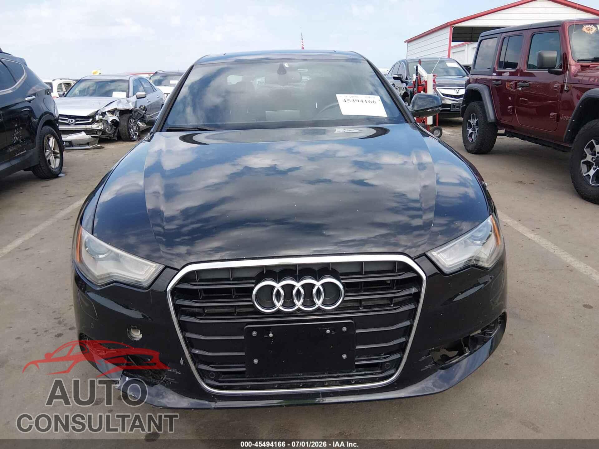 AUDI A6 2013 - WAUDFAFC4DN154014