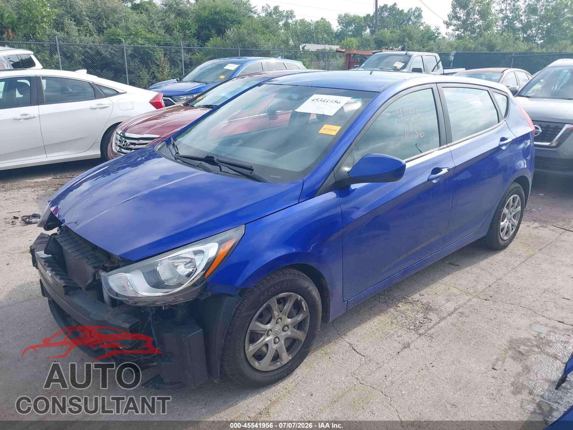 HYUNDAI ACCENT 2014 - KMHCT5AE5EU148961