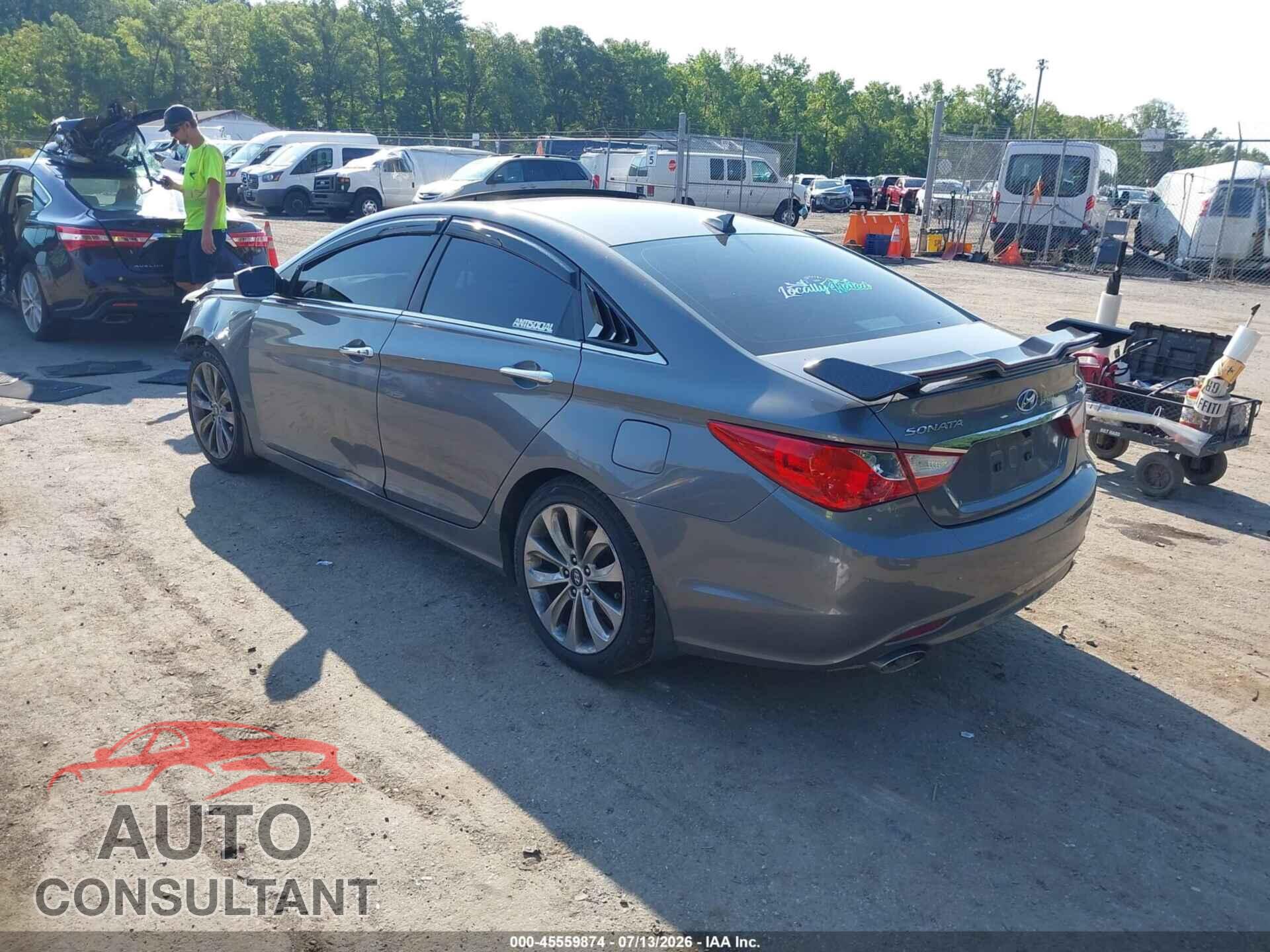 HYUNDAI SONATA 2012 - 5NPEC4AB8CH410590