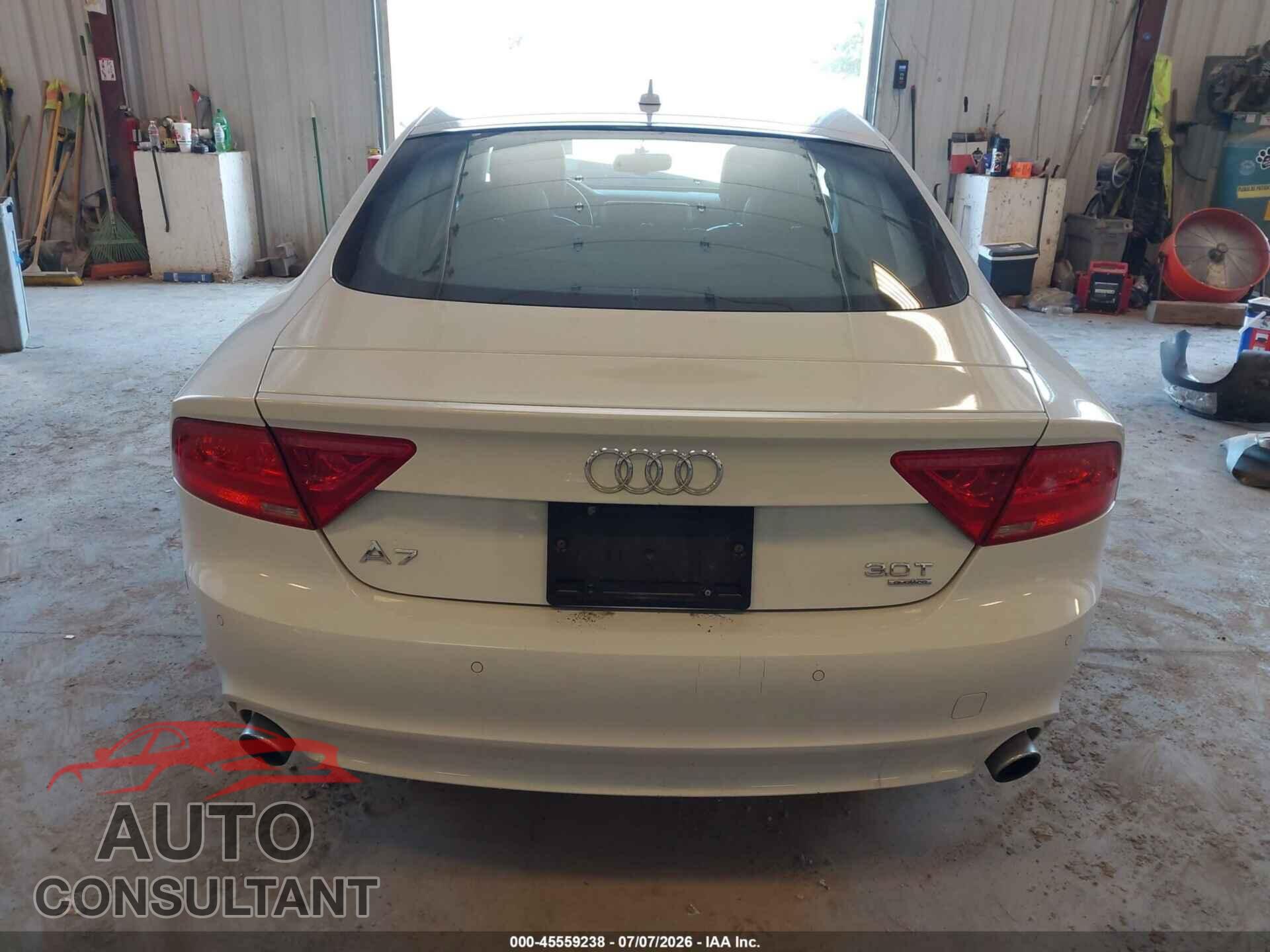 AUDI A7 2013 - WAUYGAFC5DN016335