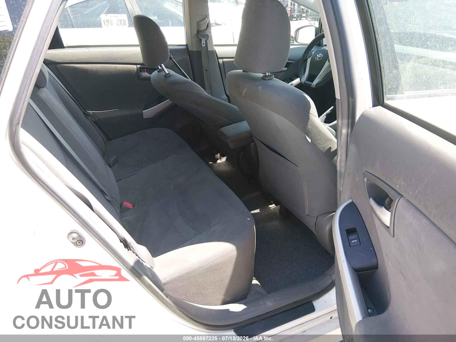 TOYOTA PRIUS 2011 - JTDKN3DU4B5338886