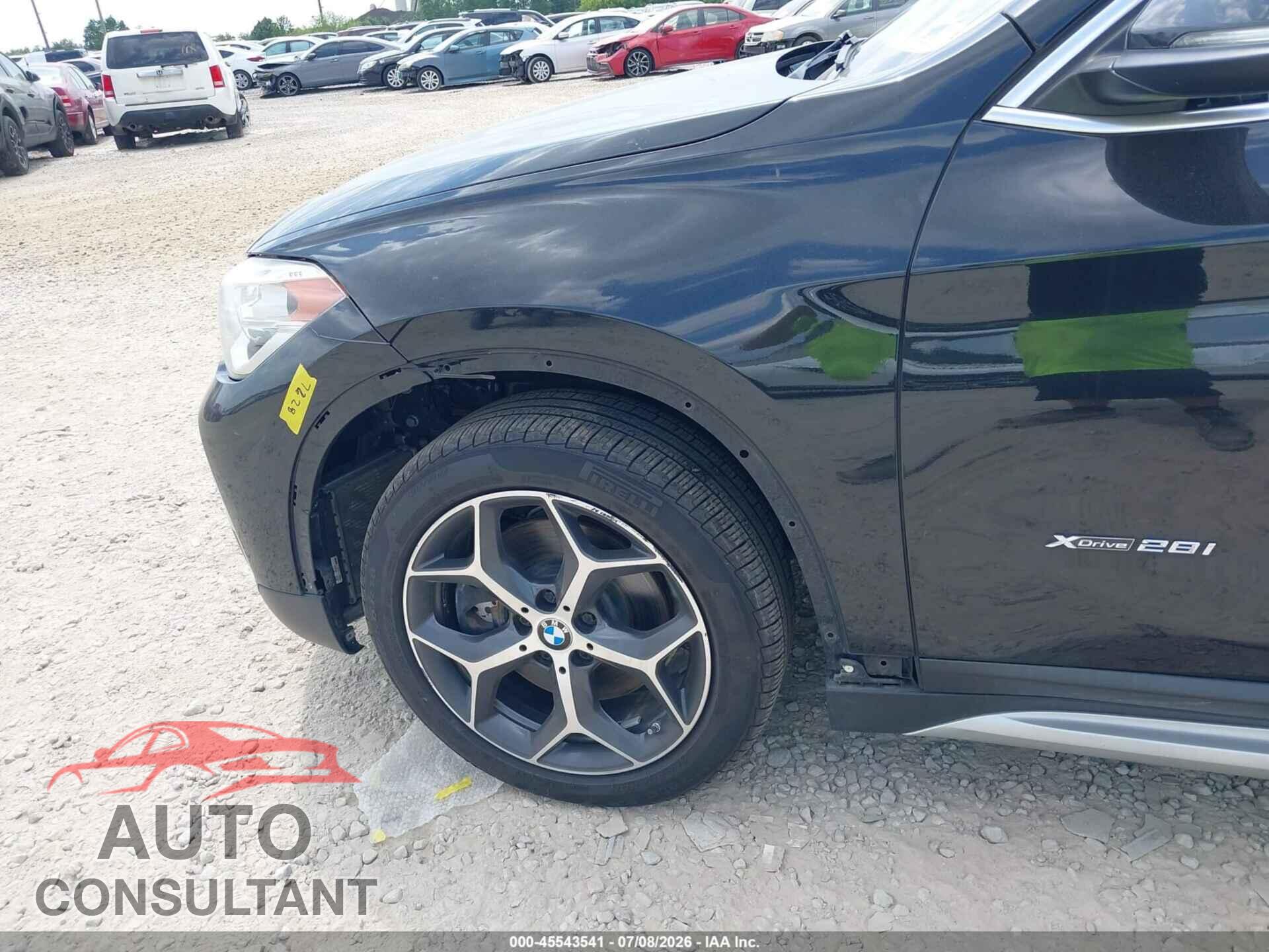 BMW X1 2017 - WBXHT3Z33H4A53570