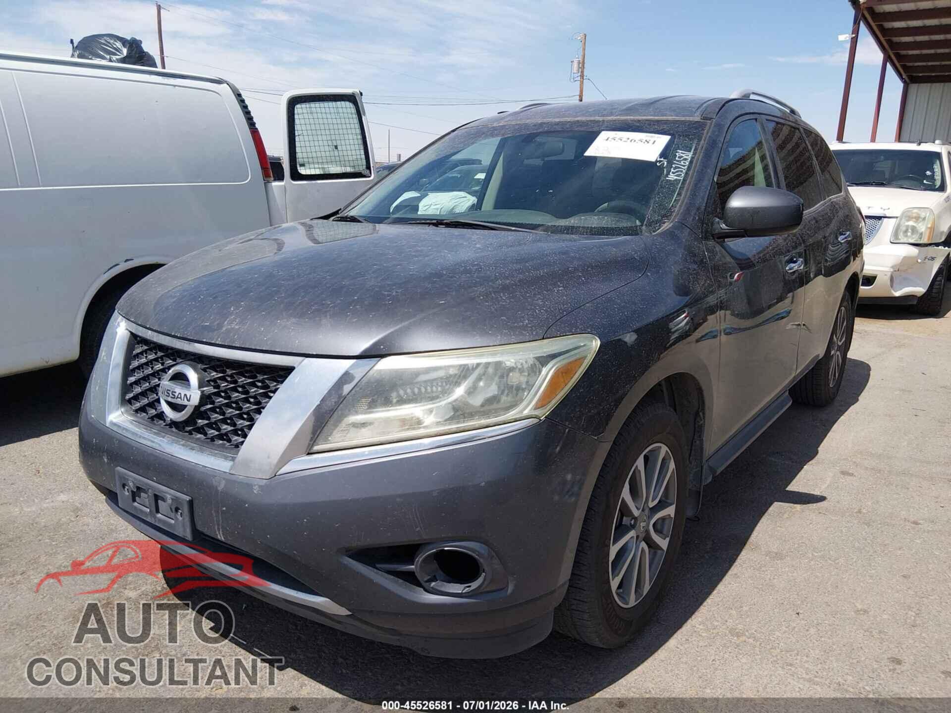 NISSAN PATHFINDER 2013 - 5N1AR2MN3DC645365