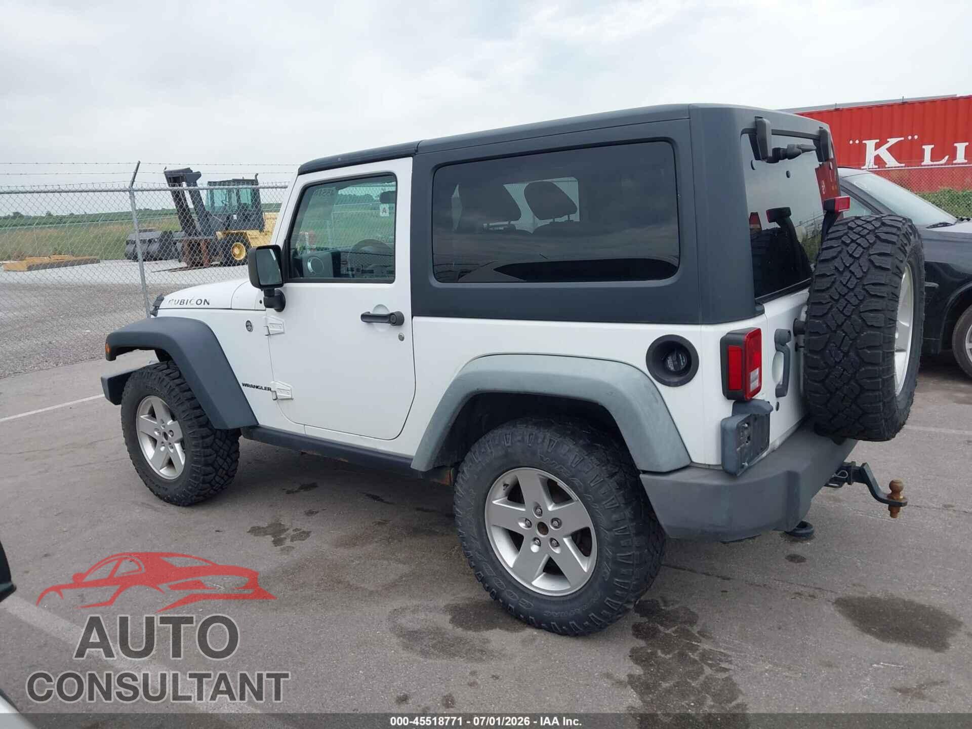 JEEP WRANGLER 2011 - 1J4BA6D17BL546012