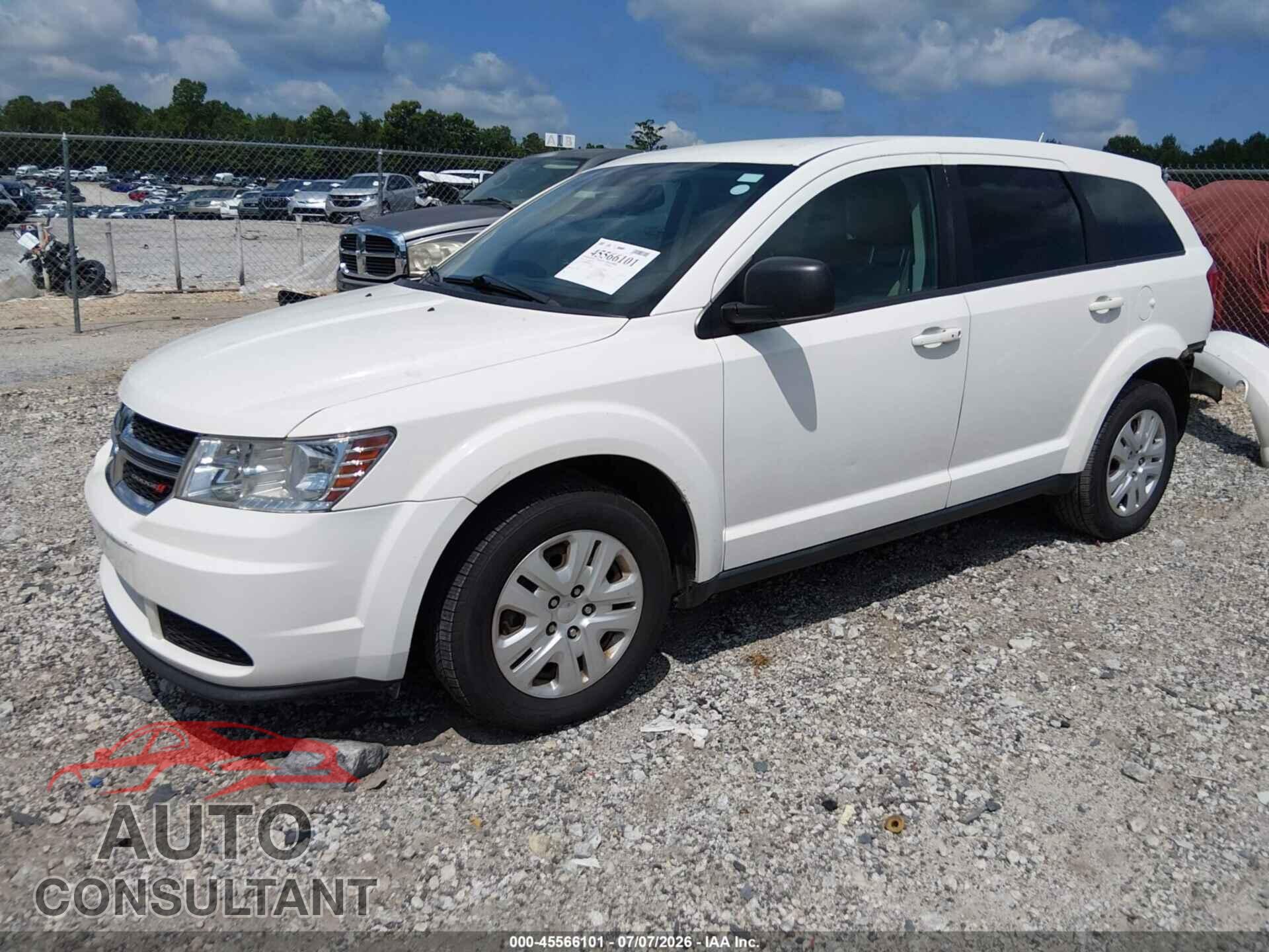 DODGE JOURNEY 2014 - 3C4PDCAB6ET192426