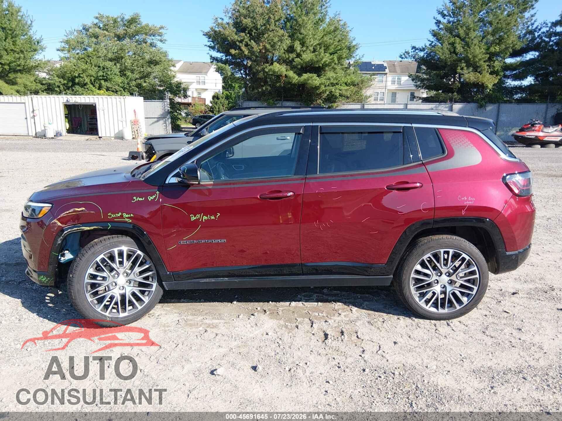 JEEP COMPASS 2022 - 3C4NJDCB6NT147909