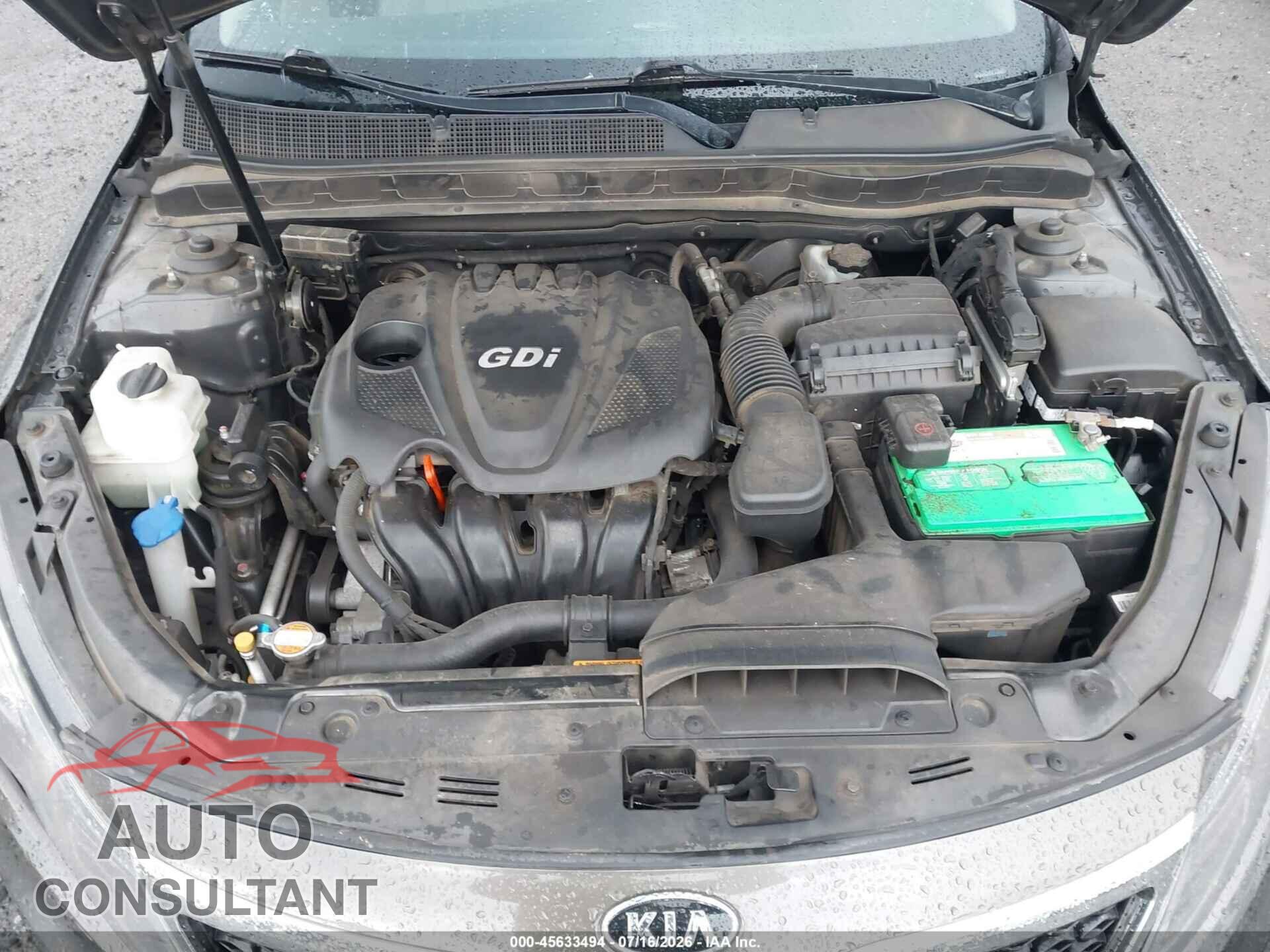 KIA OPTIMA 2011 - KNAGN4A74B5079503