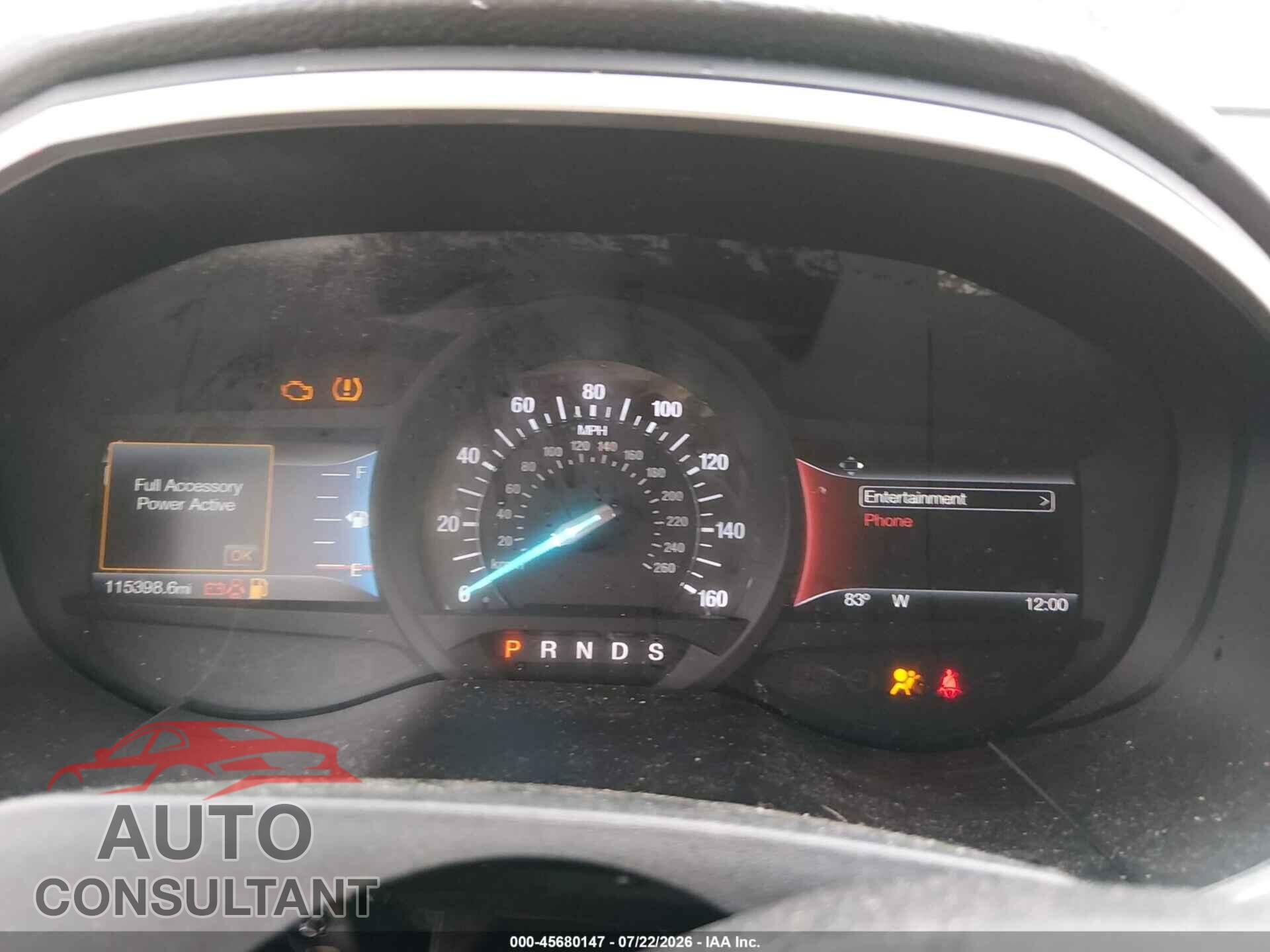 FORD EDGE 2017 - 2FMPK4J96HBC16843