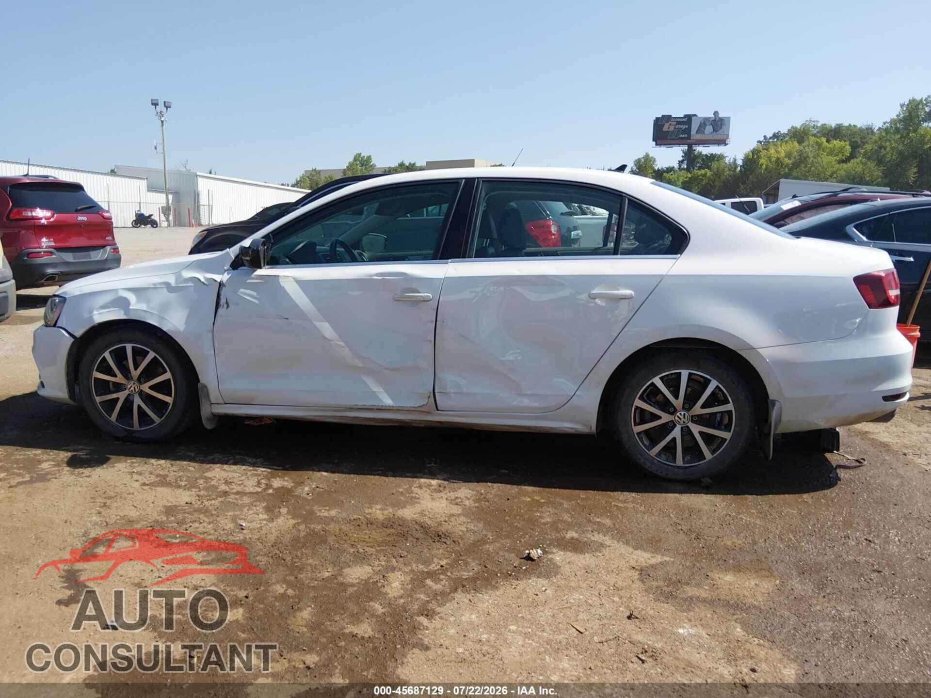 VOLKSWAGEN JETTA 2017 - 3VWDB7AJ3HM257123