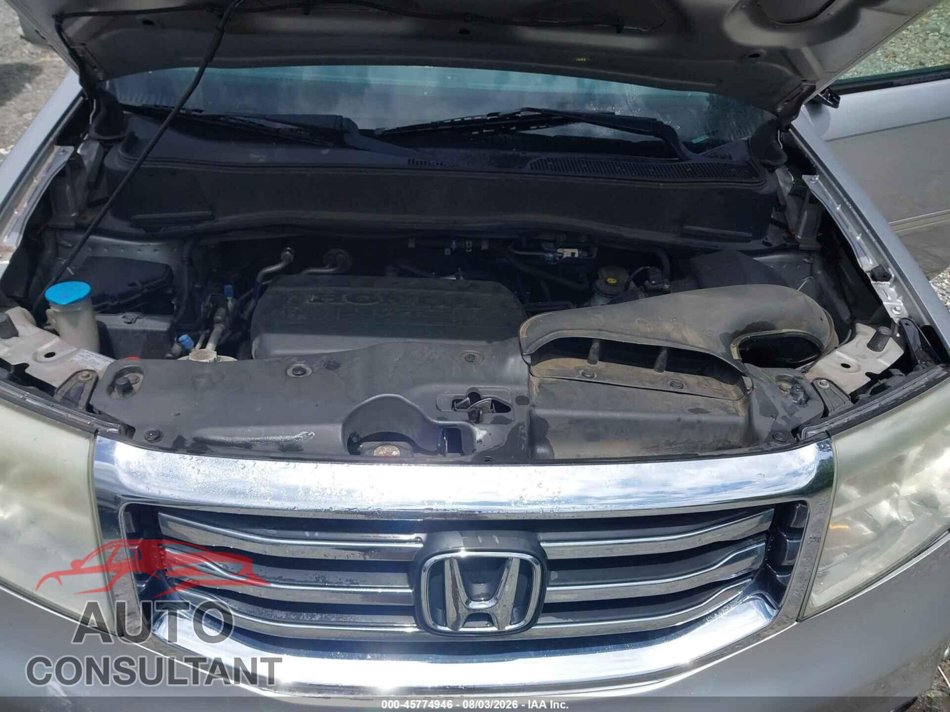 HONDA PILOT 2012 - 5FNYF3H9XCB016928