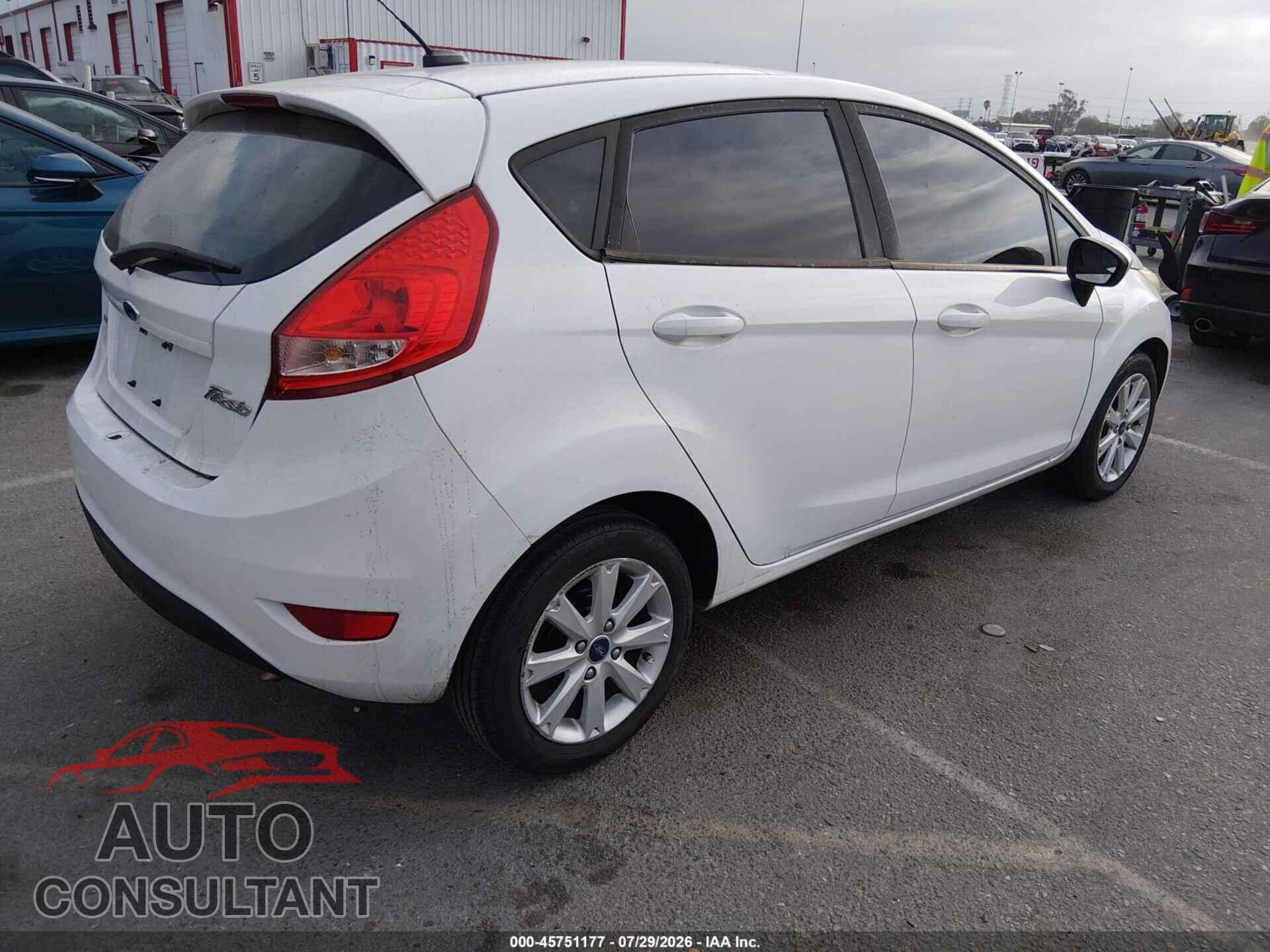 FORD FIESTA 2012 - 3FADP4EJXCM162697