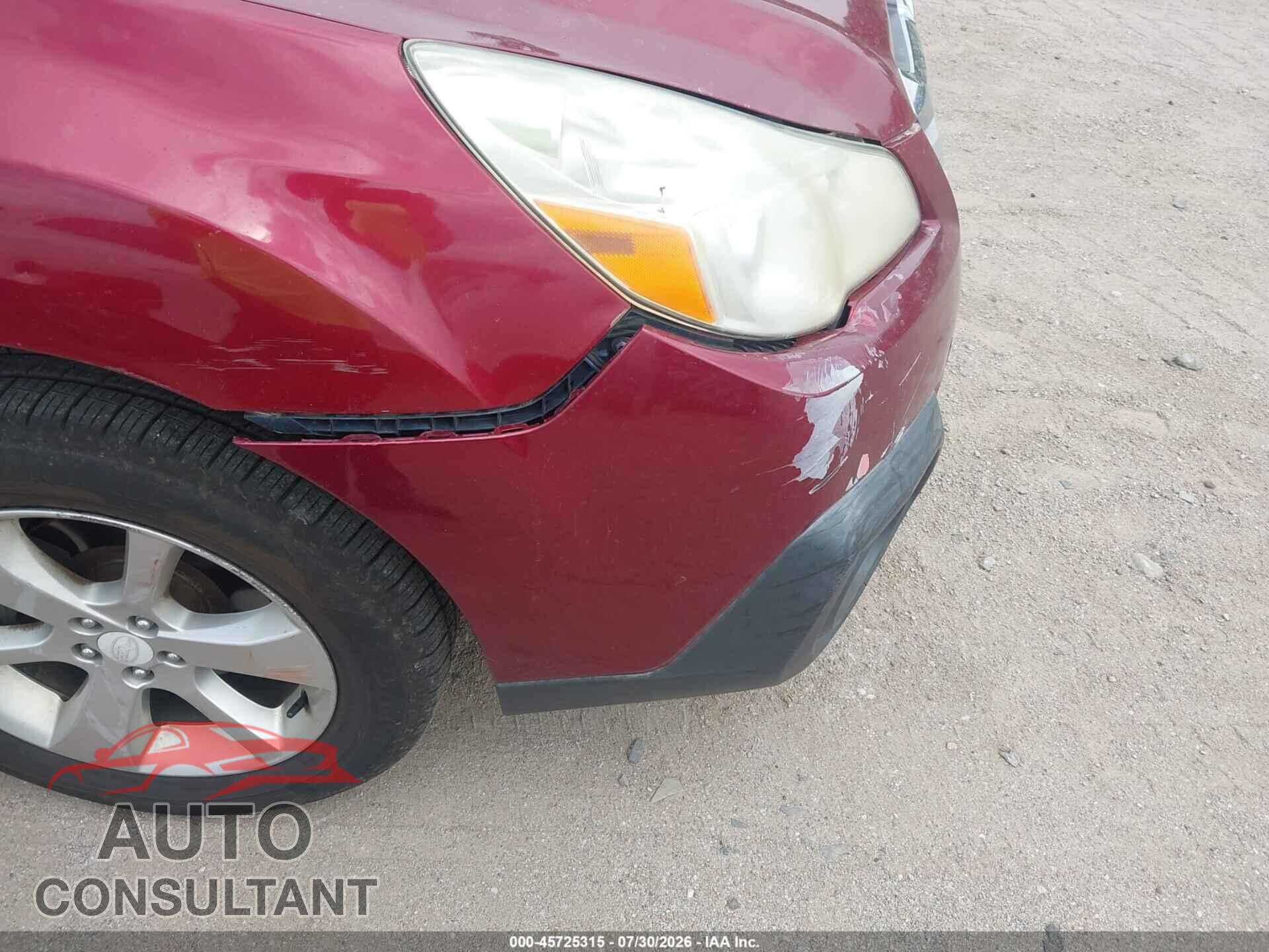 SUBARU OUTBACK 2014 - 4S4BRCAC3E3298165