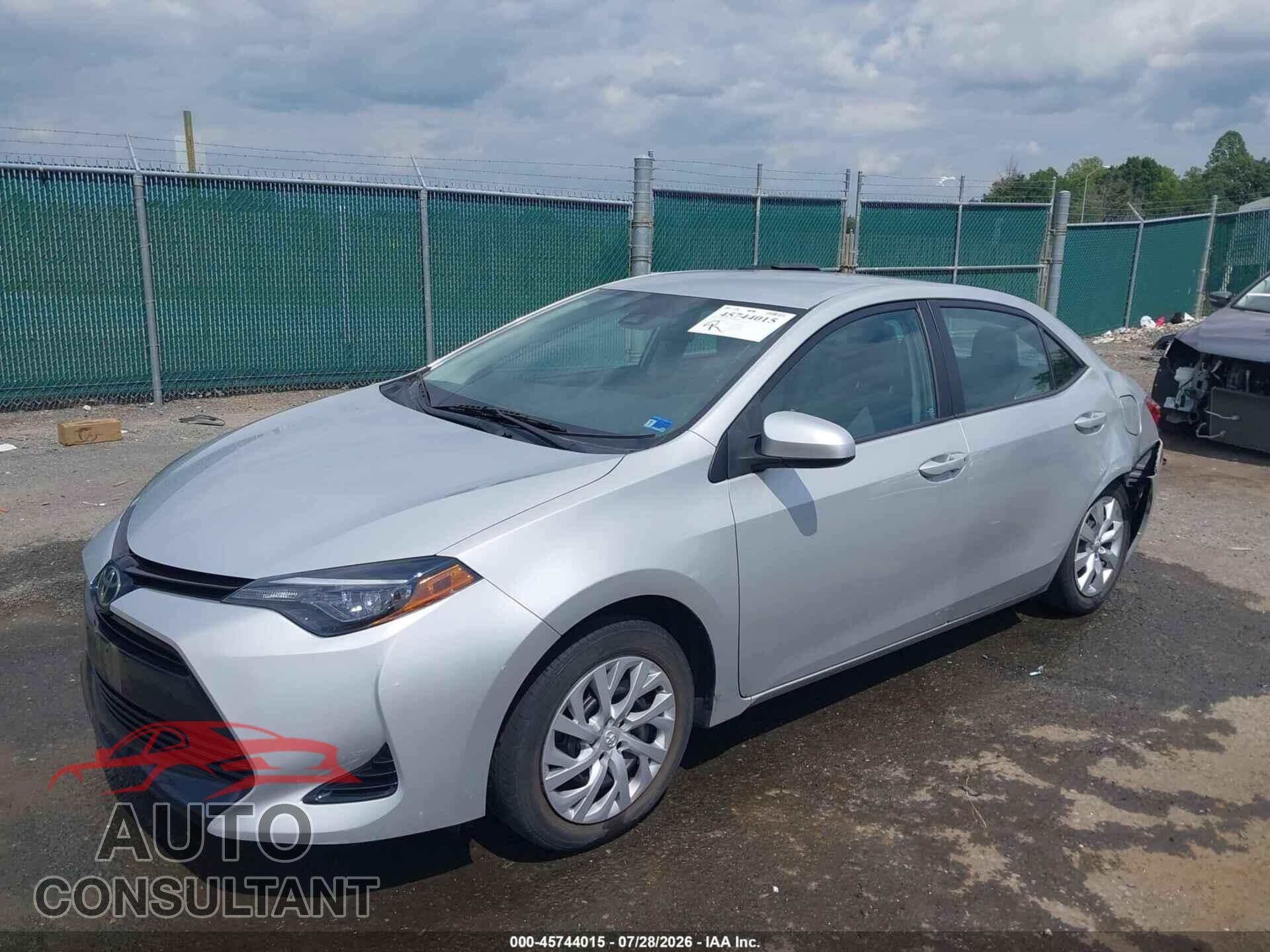 TOYOTA COROLLA 2017 - 2T1BURHE2HC938410