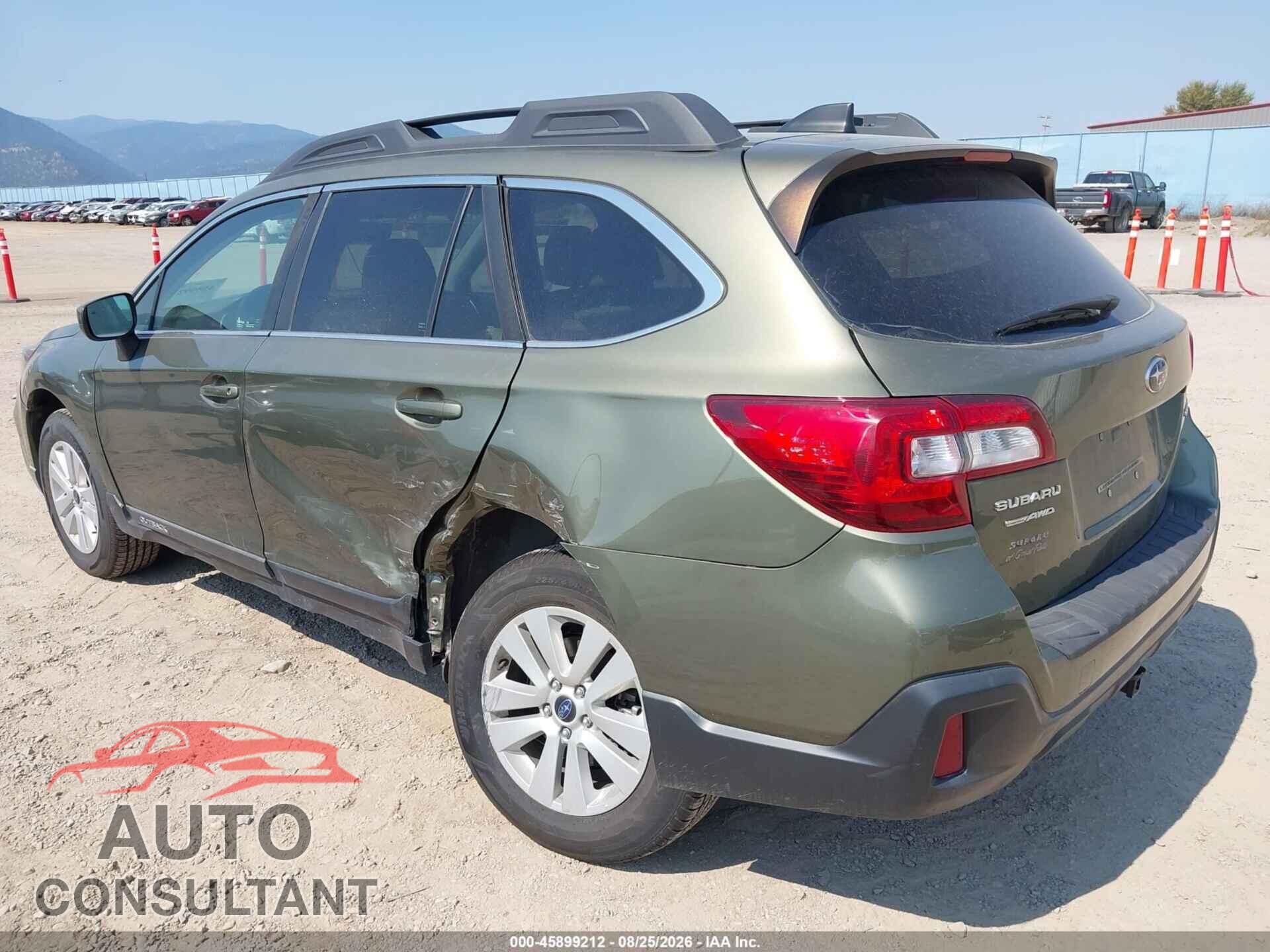 SUBARU OUTBACK 2018 - 4S4BSACC8J3293544