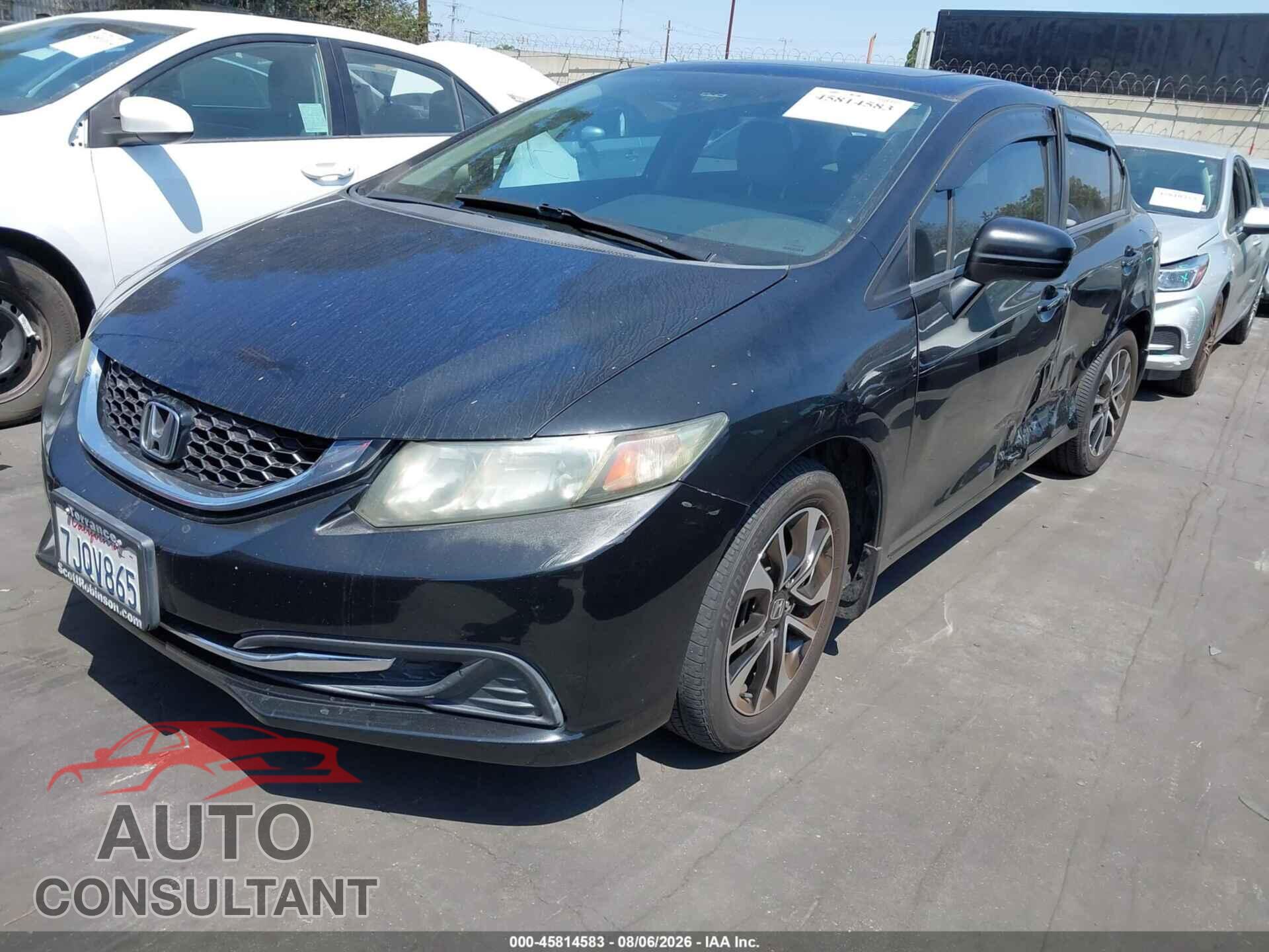 HONDA CIVIC 2015 - 19XFB2F82FE200696