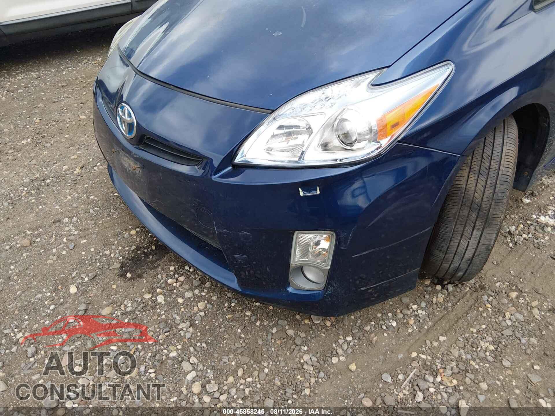 TOYOTA PRIUS 2010 - JTDKN3DU8A0192083
